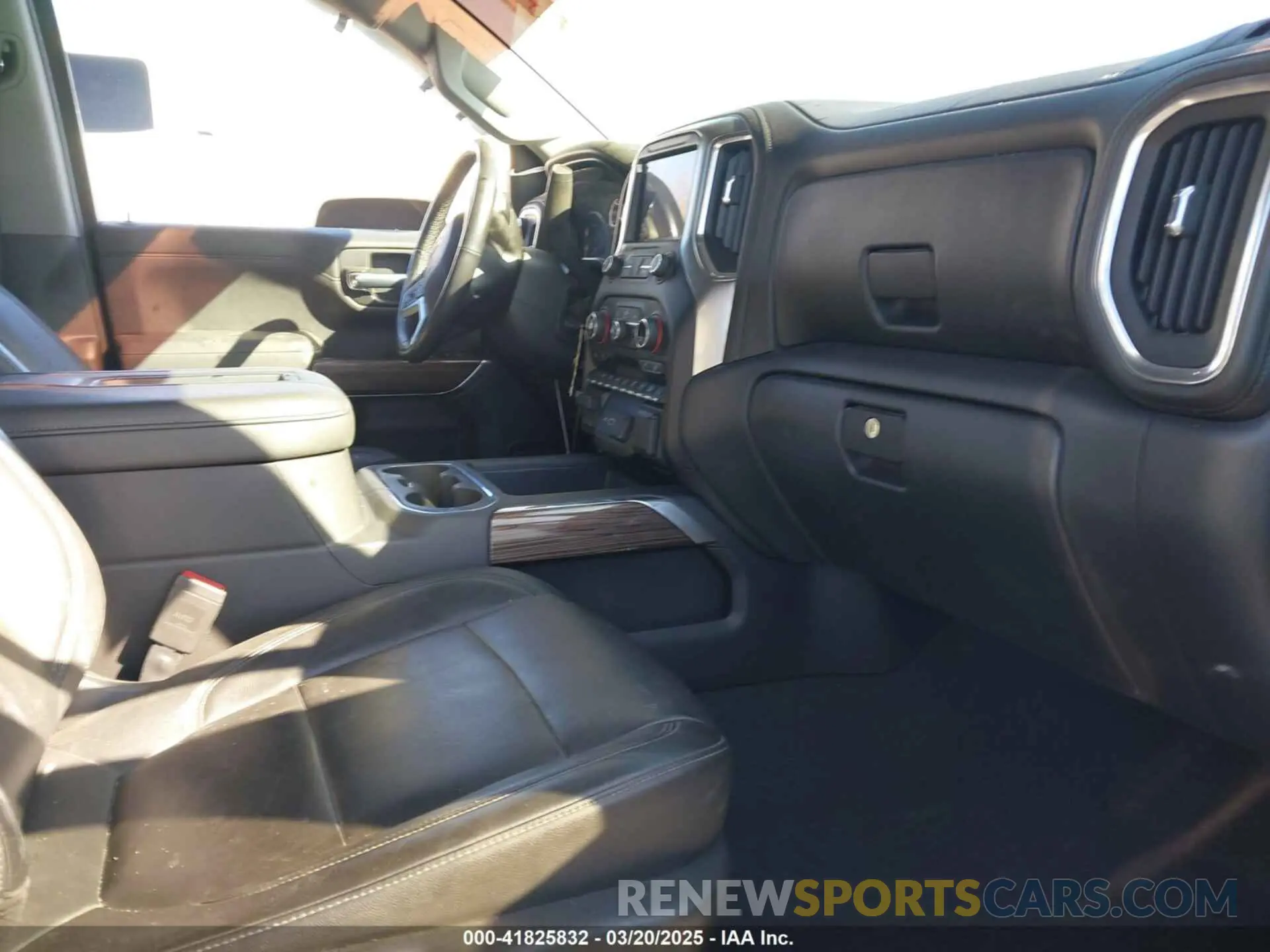 5 fotografías del automóvil dañado 3GCPYFED3LG423435 CHEVROLET SILVERADO 1500 2020