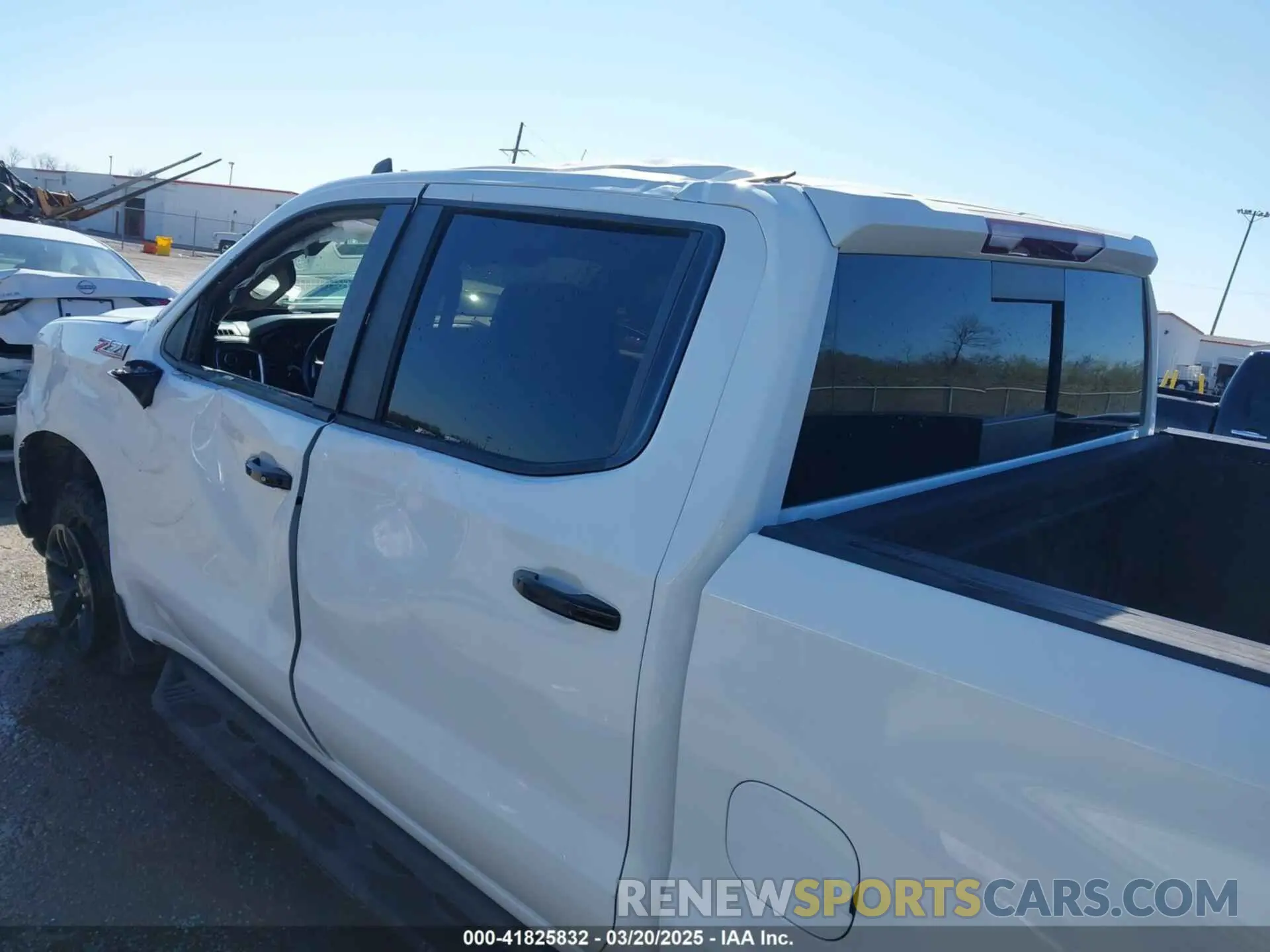 6 fotografías del automóvil dañado 3GCPYFED3LG423435 CHEVROLET SILVERADO 1500 2020
