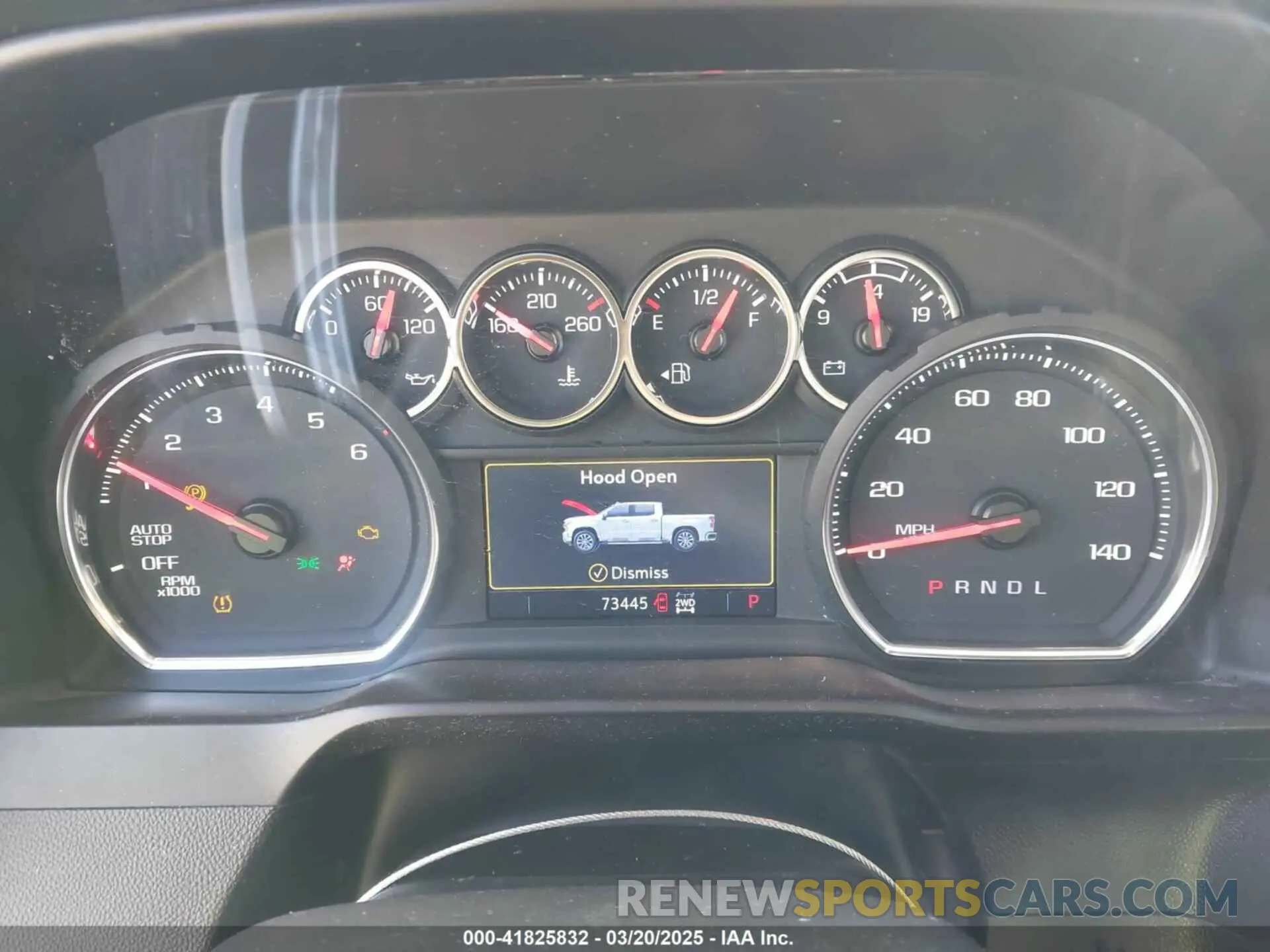 7 fotografías del automóvil dañado 3GCPYFED3LG423435 CHEVROLET SILVERADO 1500 2020