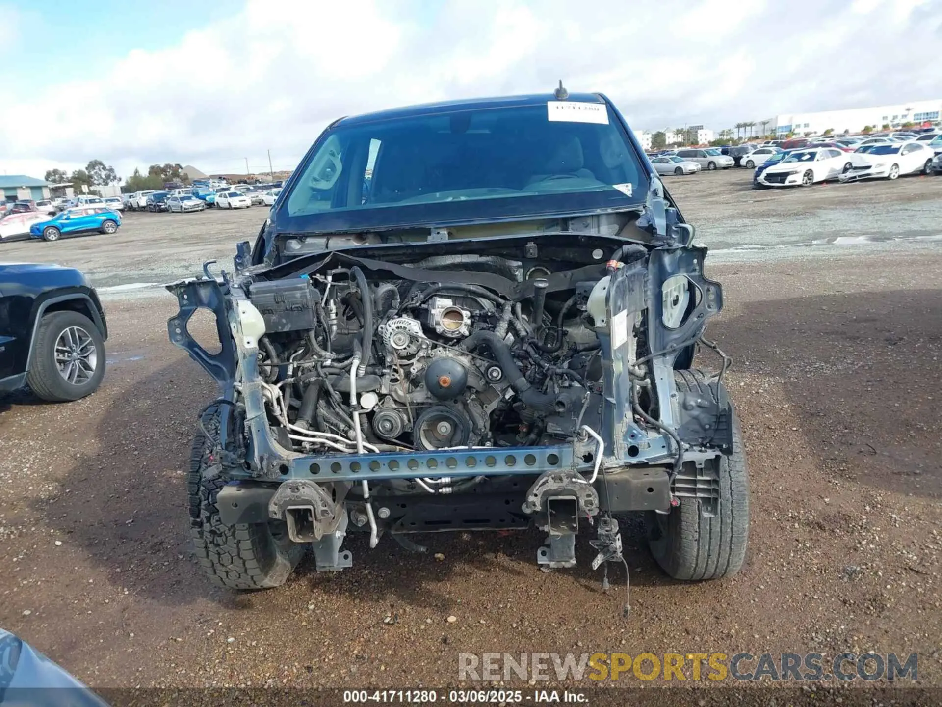 11 fotografías del automóvil dañado 3GCPYFED5LG119989 CHEVROLET SILVERADO 1500 2020