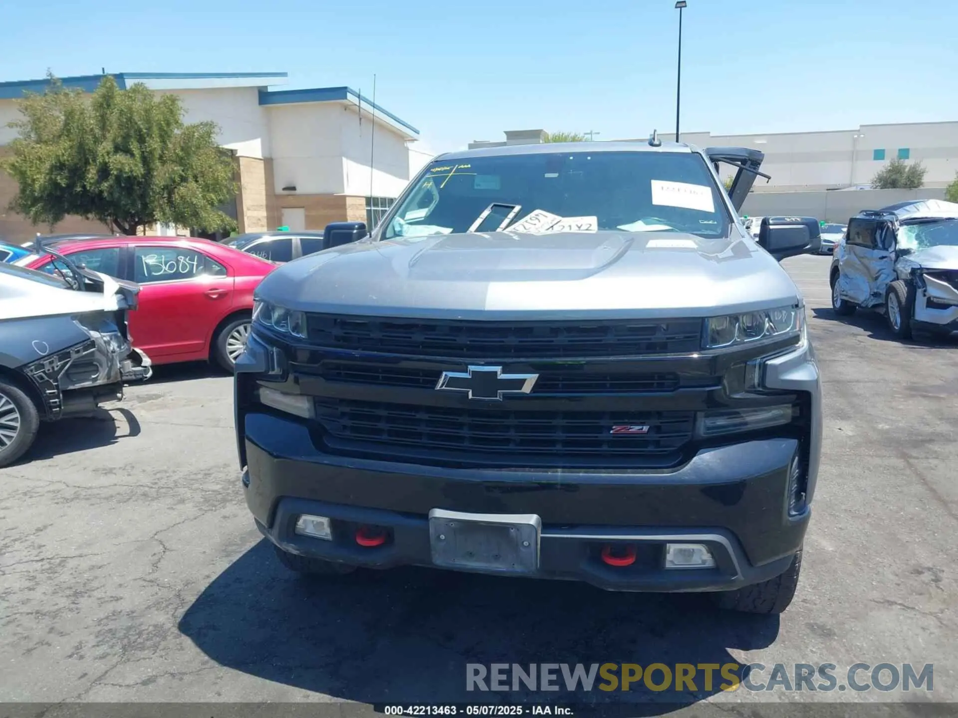 13 fotografías del automóvil dañado 3GCPYFED6LG325175 CHEVROLET SILVERADO 1500 2020
