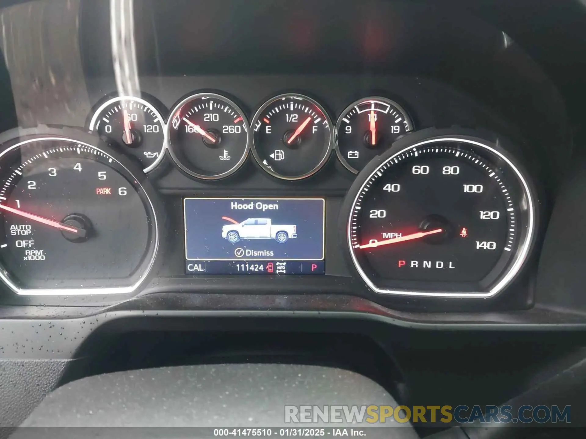 7 fotografías del automóvil dañado 3GCPYFEL2LG319140 CHEVROLET SILVERADO 1500 2020