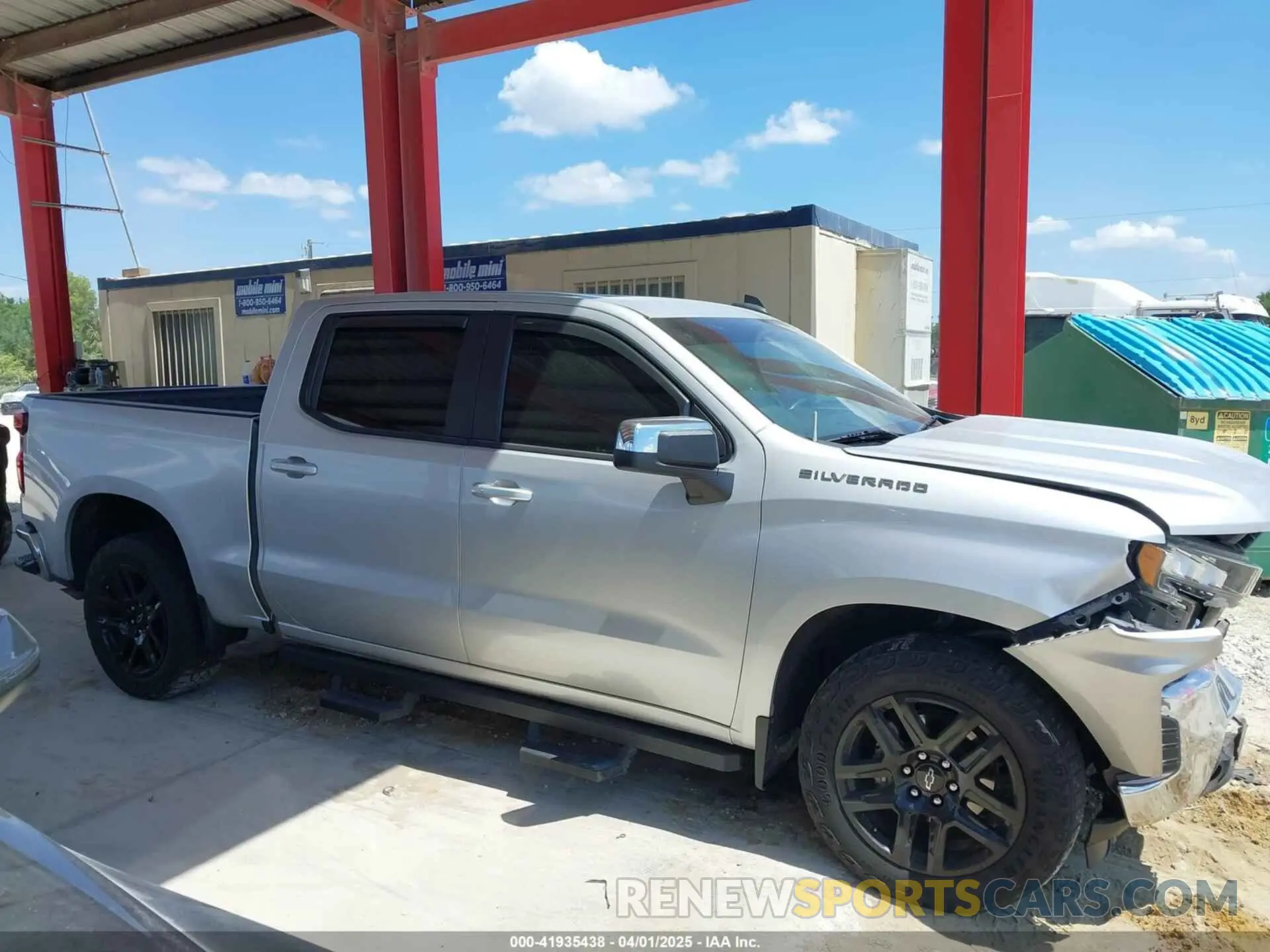 13 fotografías del automóvil dañado 3GCUWCED4LG212056 CHEVROLET SILVERADO 1500 2020