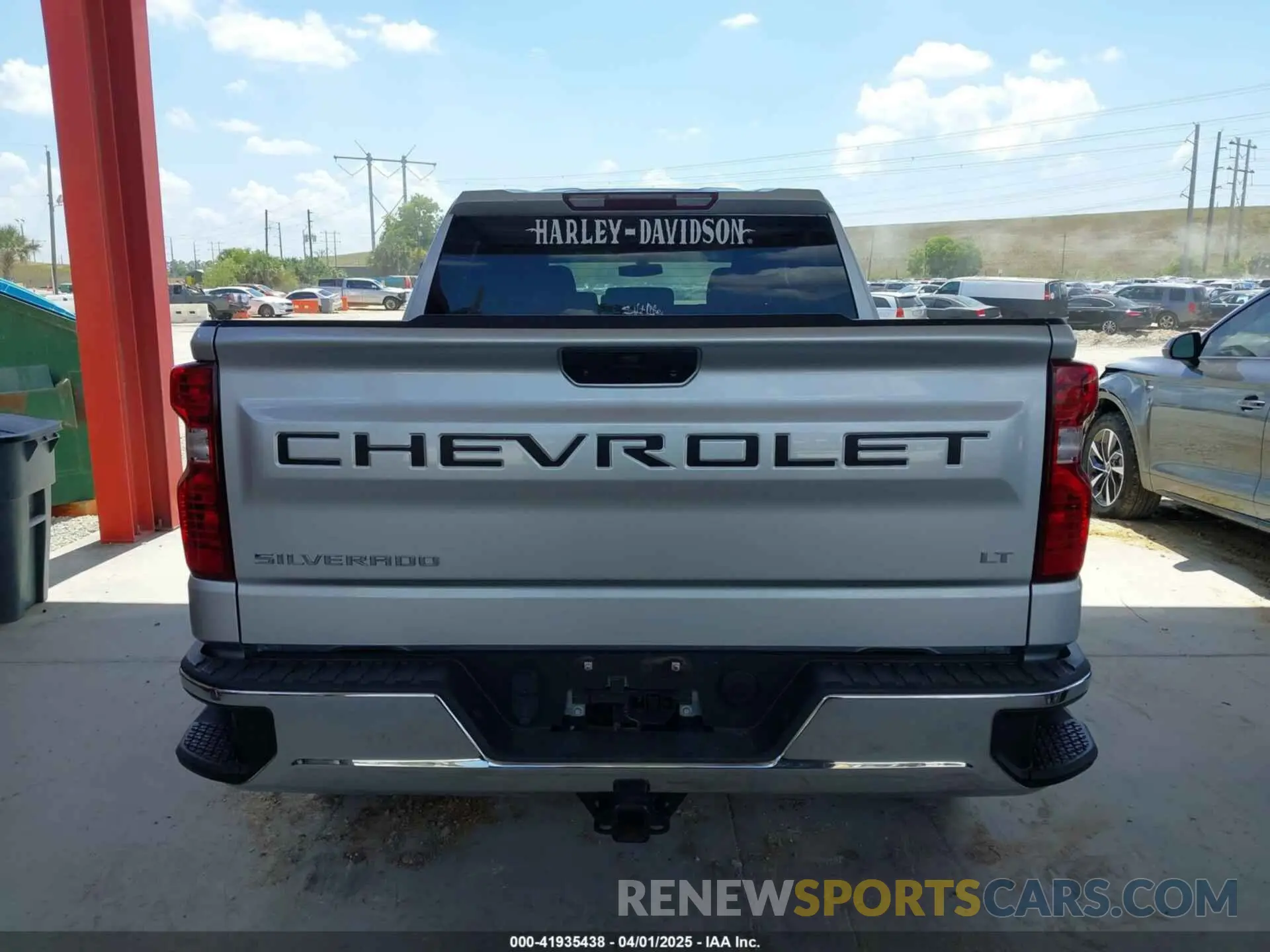 16 fotografías del automóvil dañado 3GCUWCED4LG212056 CHEVROLET SILVERADO 1500 2020