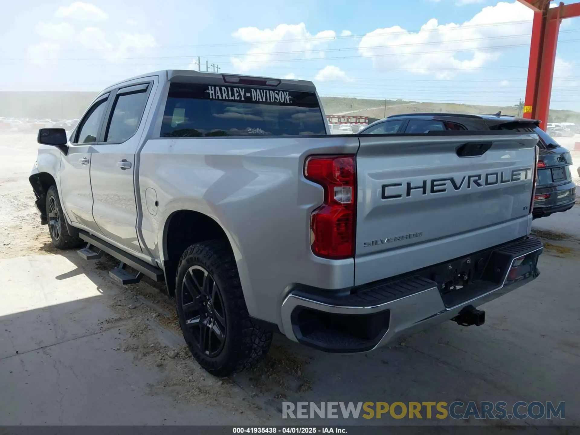 3 fotografías del automóvil dañado 3GCUWCED4LG212056 CHEVROLET SILVERADO 1500 2020