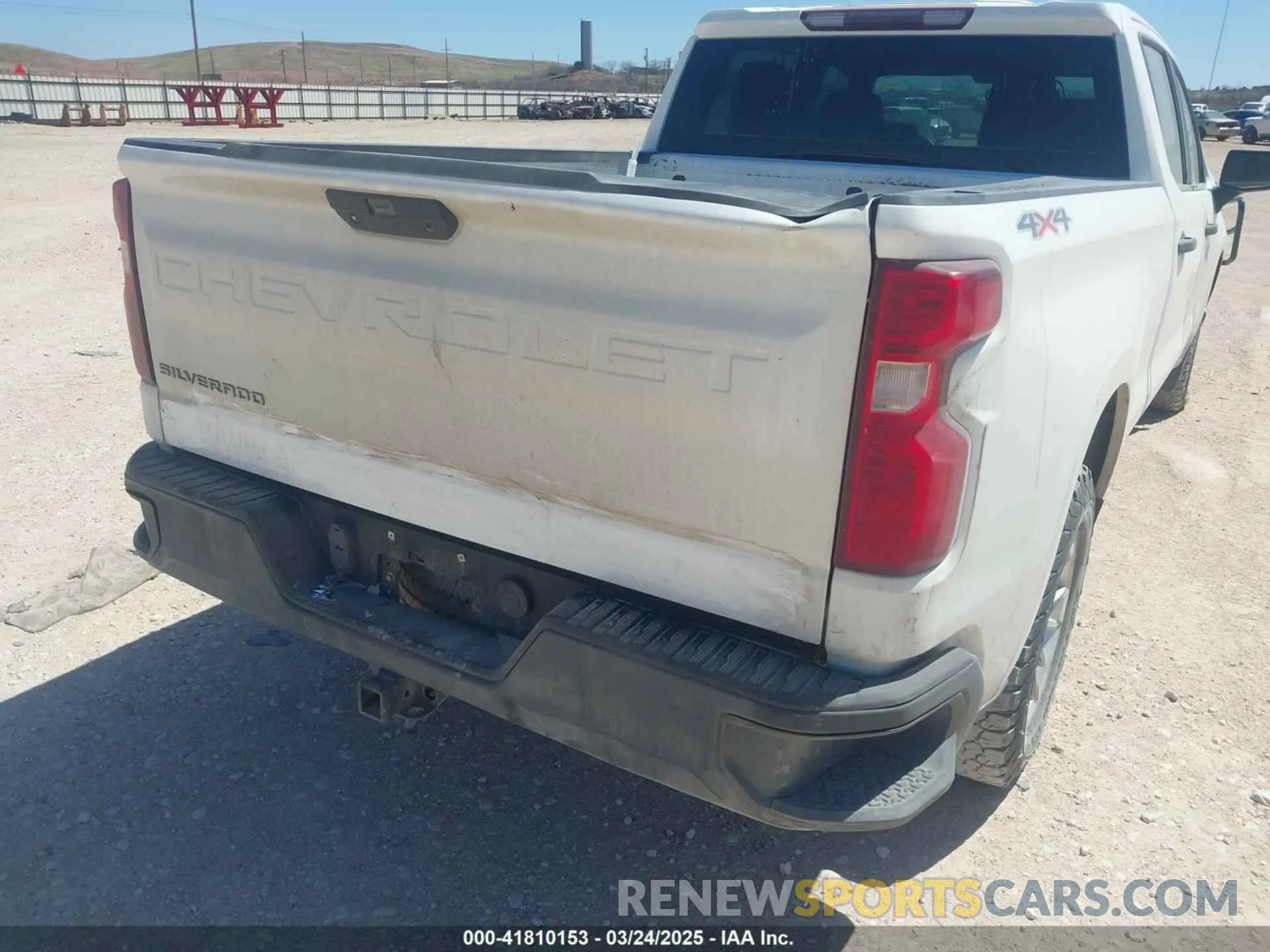 6 fotografías del automóvil dañado 3GCUYAEF4LG302078 CHEVROLET SILVERADO 1500 2020