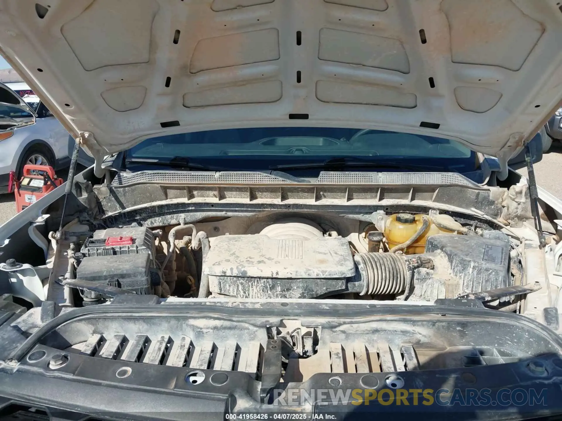 10 fotografías del automóvil dañado 3GCUYAEF9LG349414 CHEVROLET SILVERADO 1500 2020