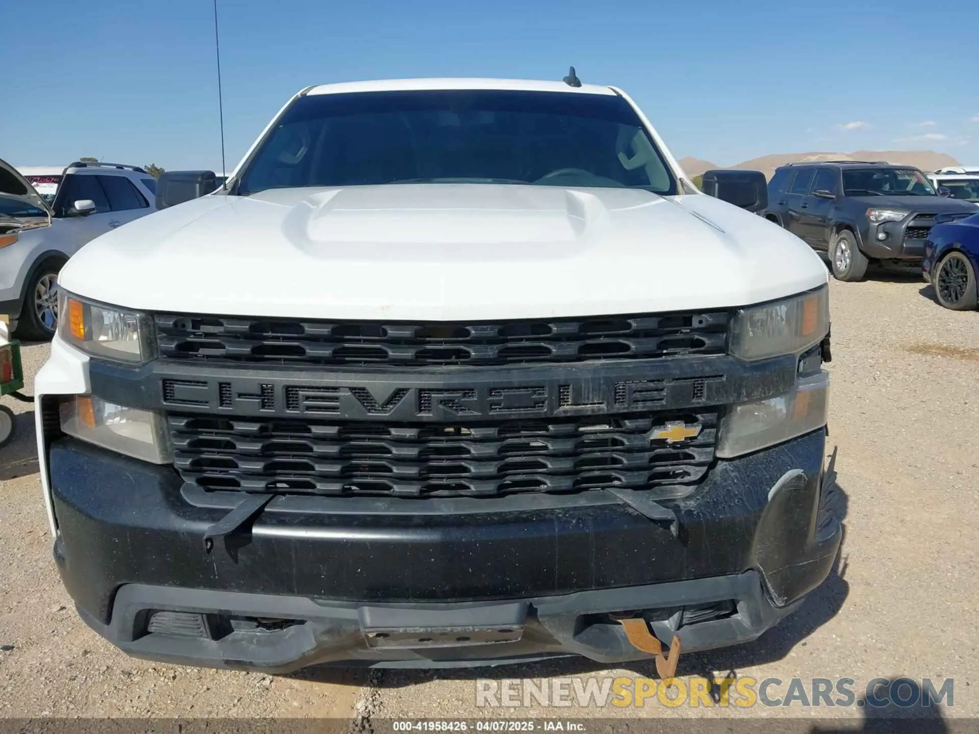 11 fotografías del automóvil dañado 3GCUYAEF9LG349414 CHEVROLET SILVERADO 1500 2020