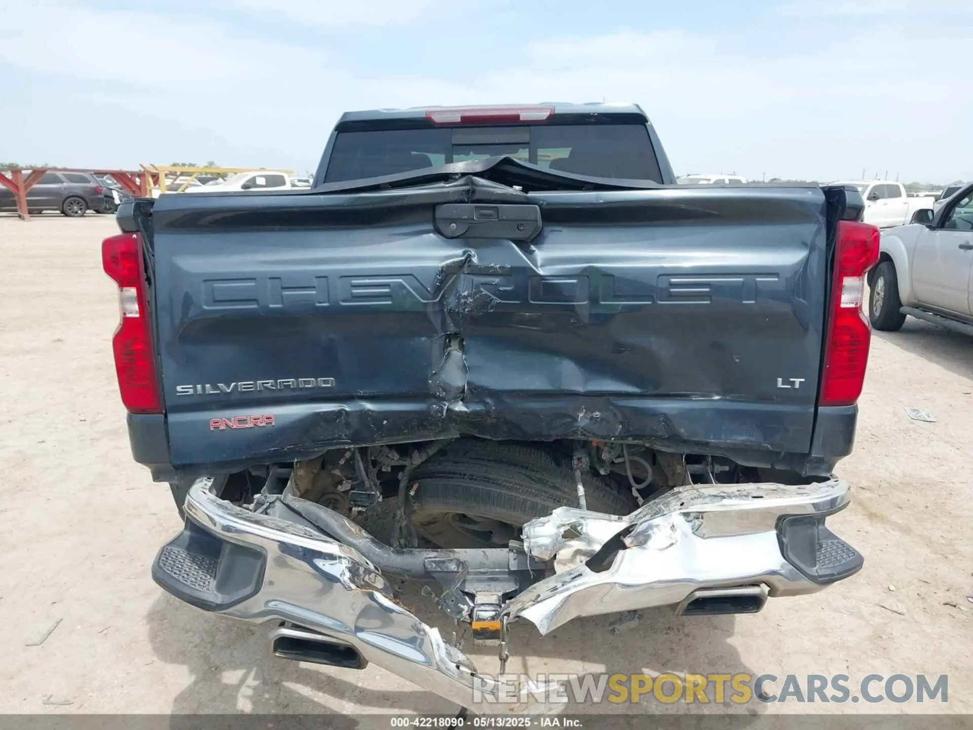 17 fotografías del automóvil dañado 3GCUYDED6LG102349 CHEVROLET SILVERADO 1500 2020