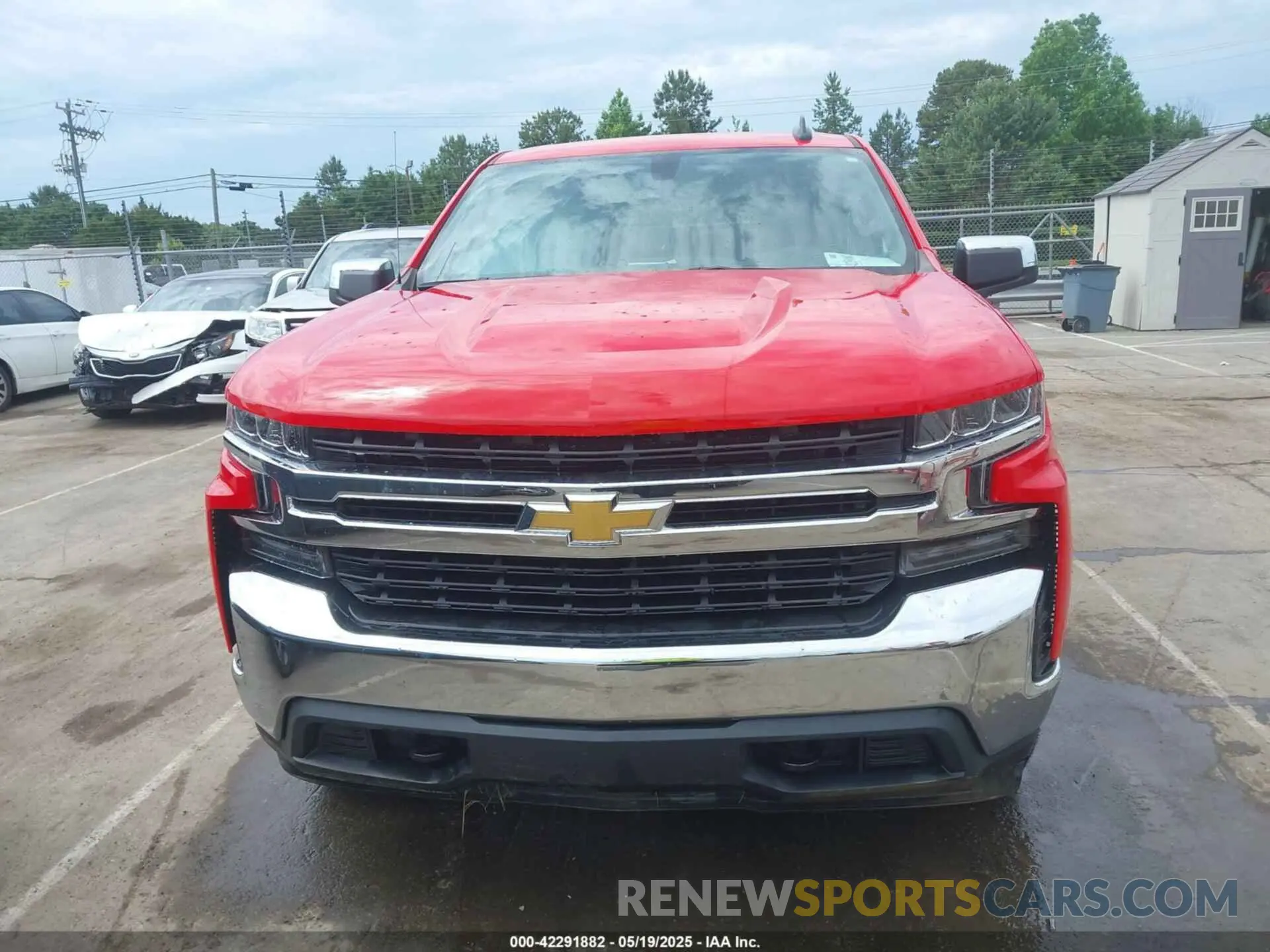 12 fotografías del automóvil dañado 3GCUYDED6LG418611 CHEVROLET SILVERADO 1500 2020