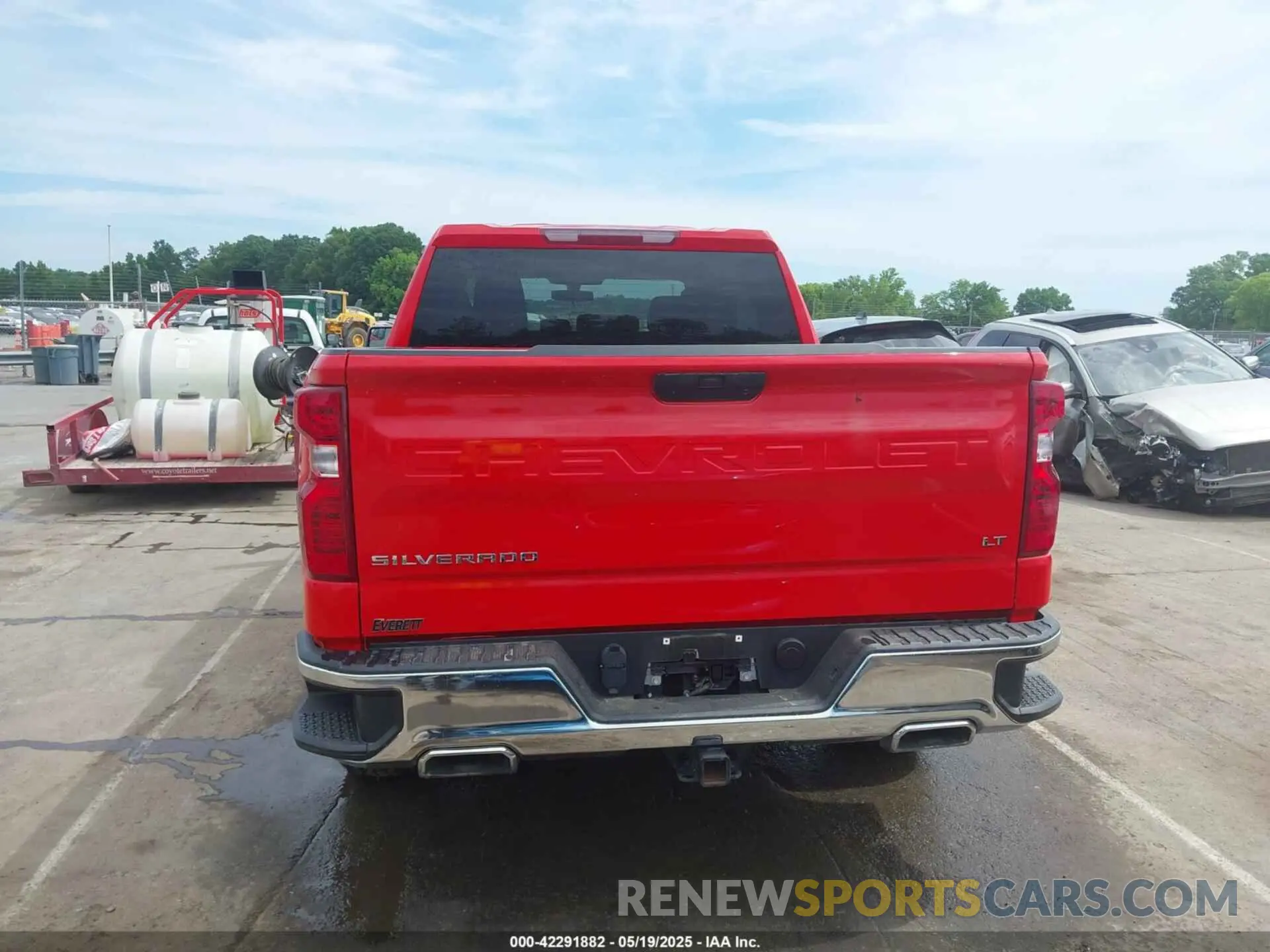 16 fotografías del automóvil dañado 3GCUYDED6LG418611 CHEVROLET SILVERADO 1500 2020