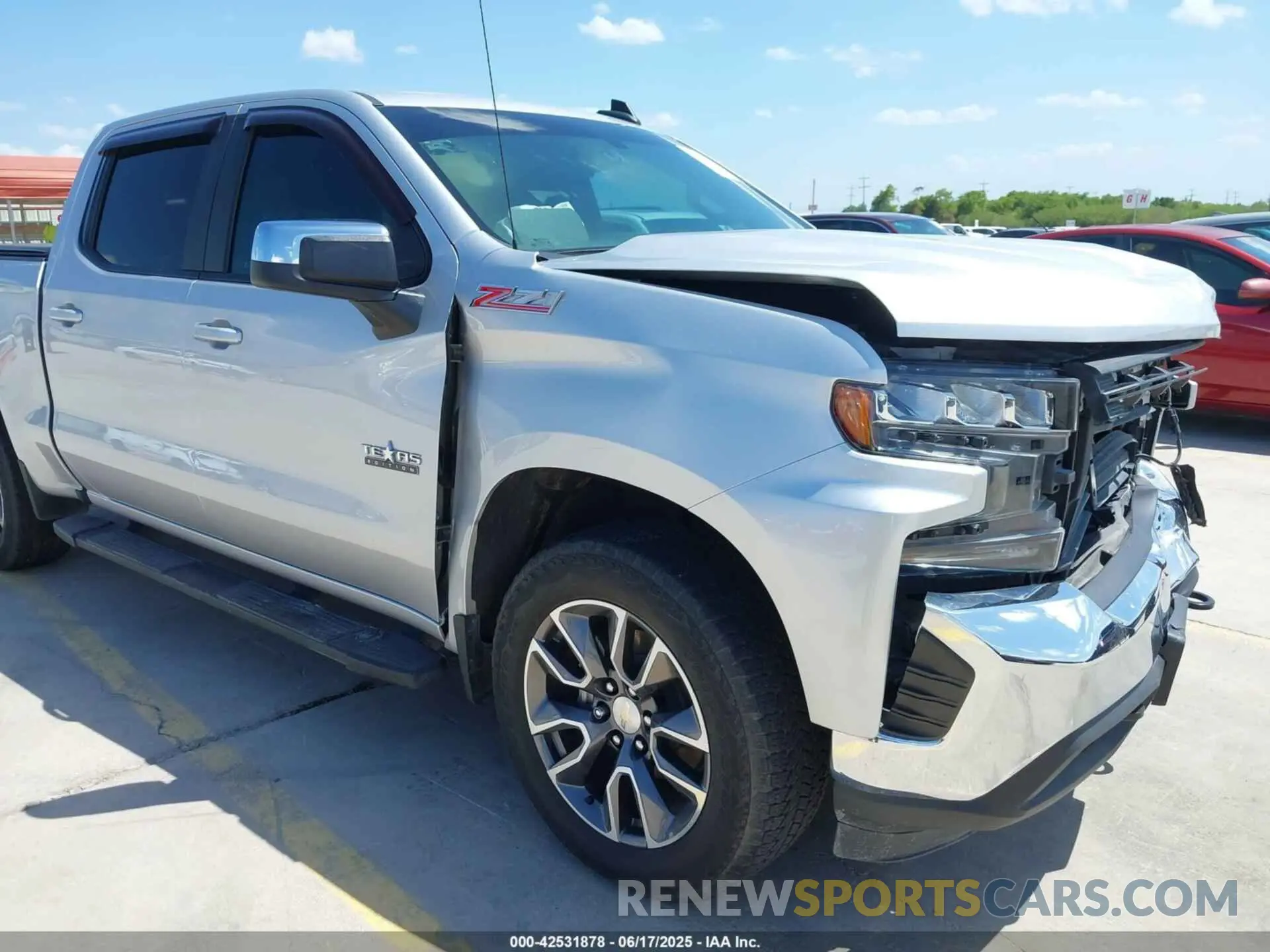 19 fotografías del automóvil dañado 3GCUYDED8LG167204 CHEVROLET SILVERADO 1500 2020