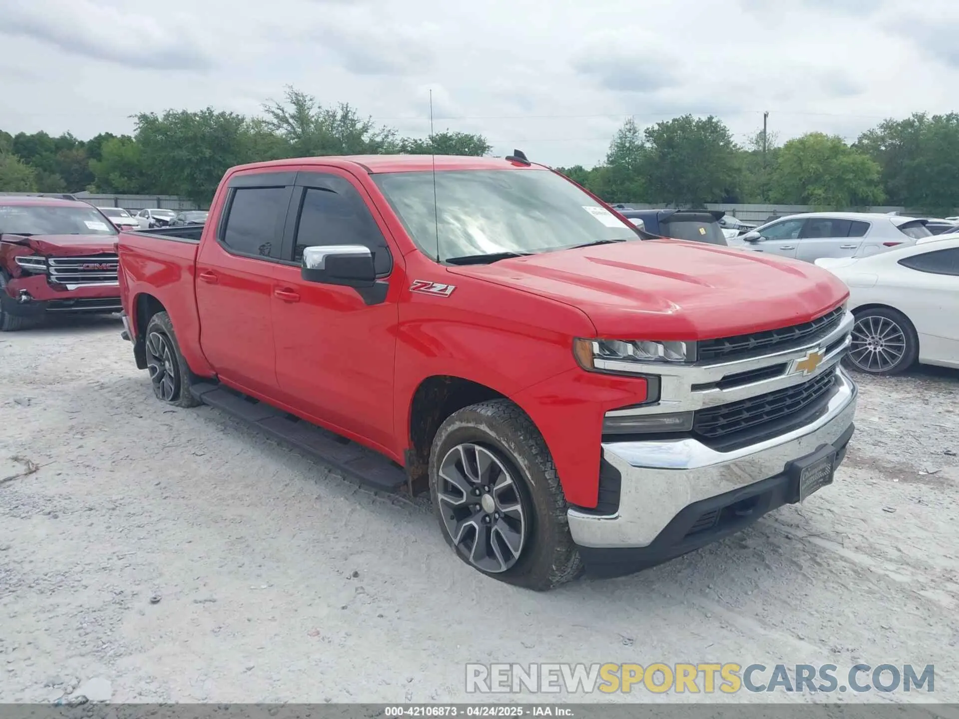 1 fotografías del automóvil dañado 3GCUYDED8LG422725 CHEVROLET SILVERADO 1500 2020