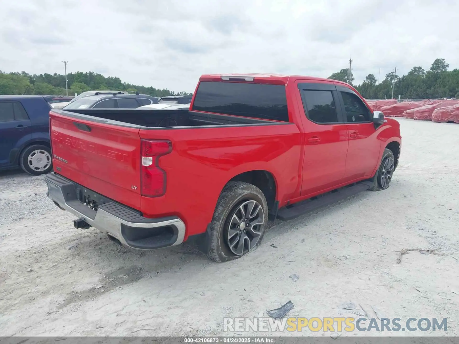 4 fotografías del automóvil dañado 3GCUYDED8LG422725 CHEVROLET SILVERADO 1500 2020
