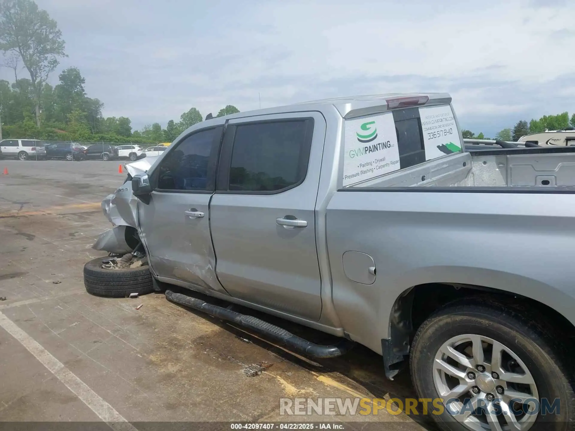 14 fotografías del automóvil dañado 3GCUYDED9LG427576 CHEVROLET SILVERADO 1500 2020