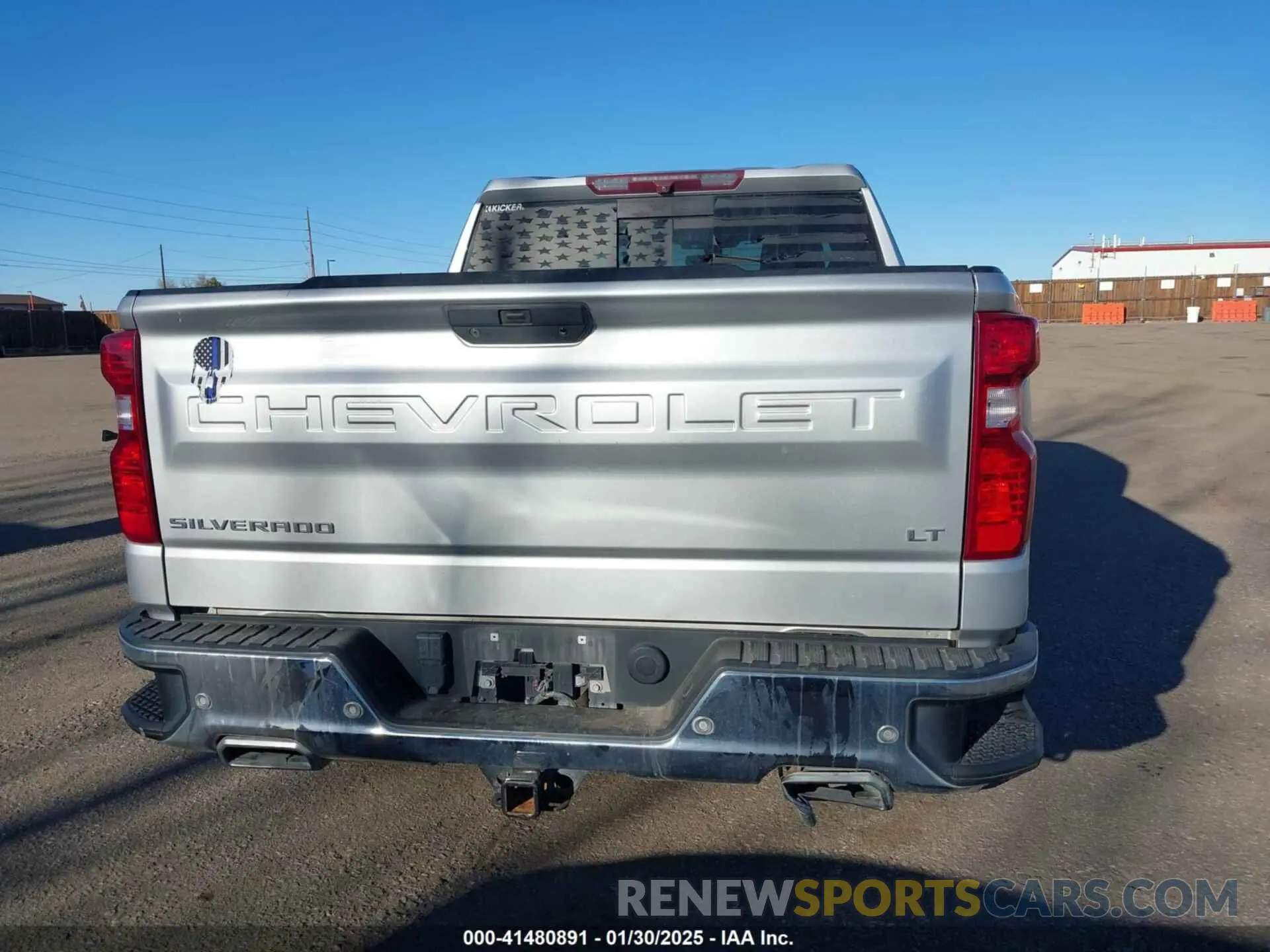 16 fotografías del automóvil dañado 3GCUYDEDXLG170332 CHEVROLET SILVERADO 1500 2020