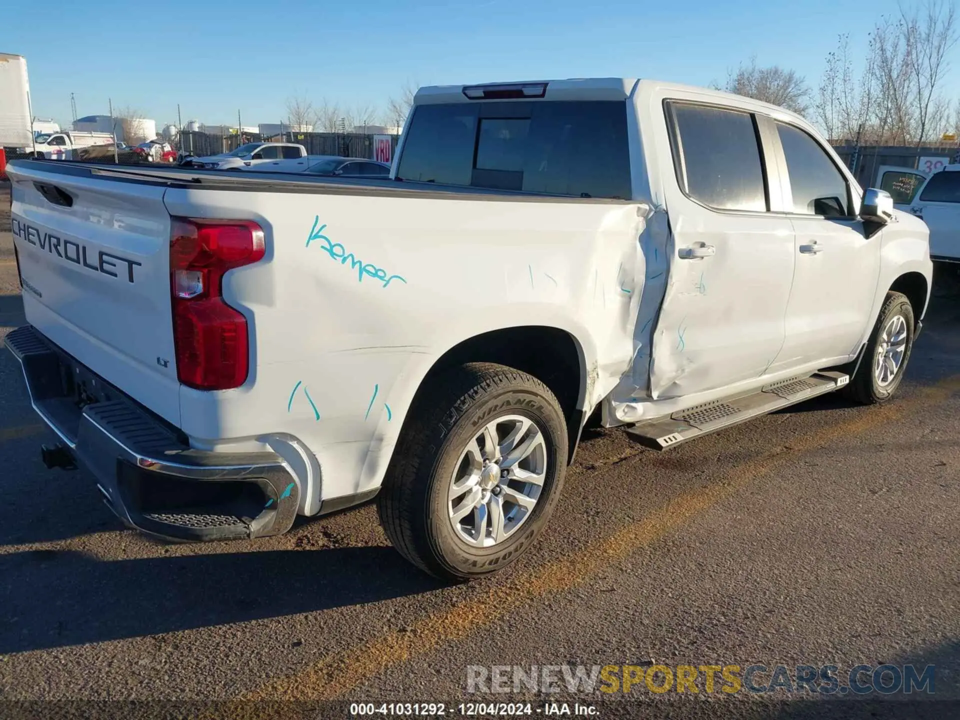 4 fotografías del automóvil dañado 3GCUYDEDXLG296254 CHEVROLET SILVERADO 1500 2020
