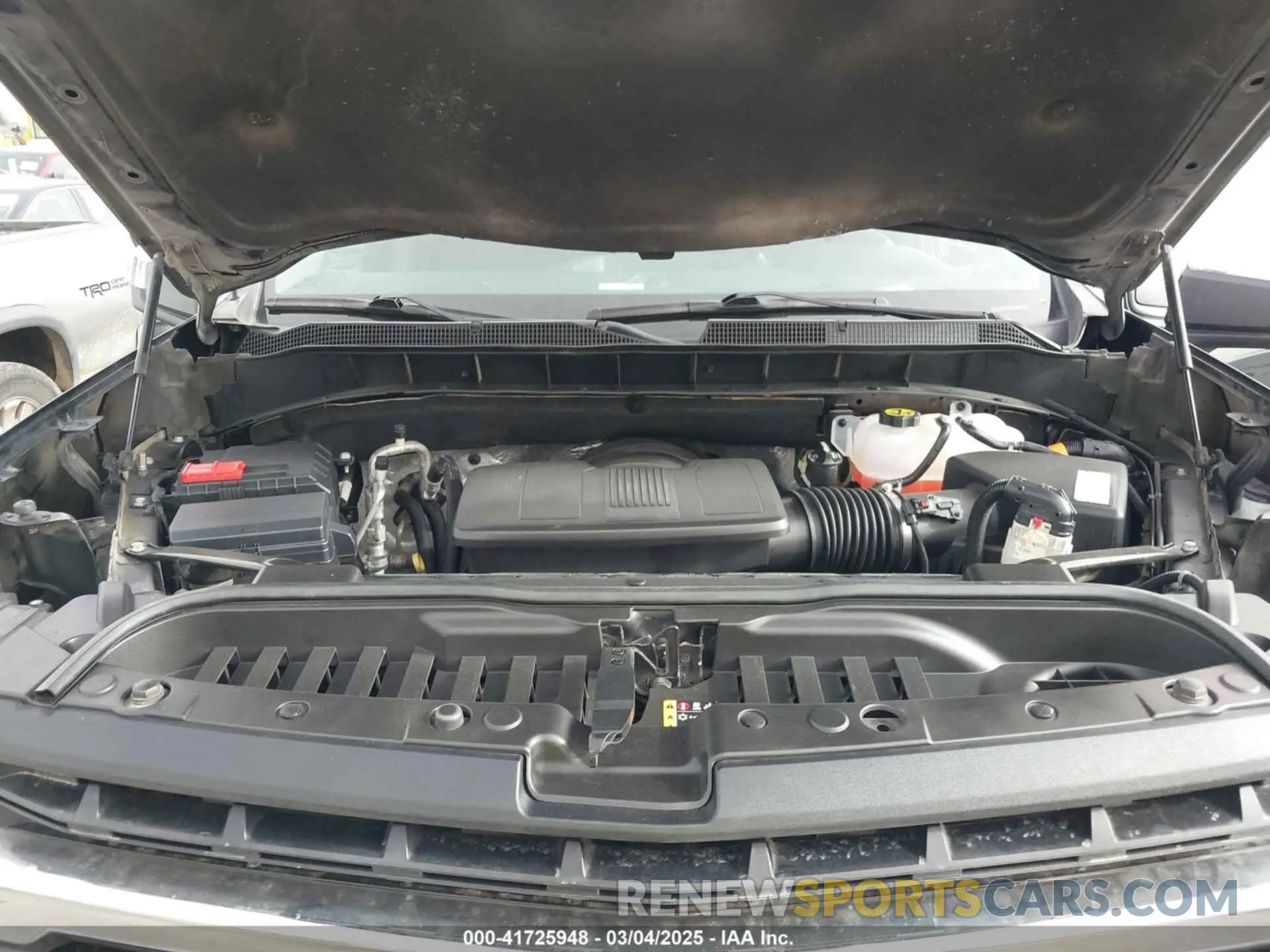 10 fotografías del automóvil dañado 3GCUYDEDXLG381787 CHEVROLET SILVERADO 1500 2020