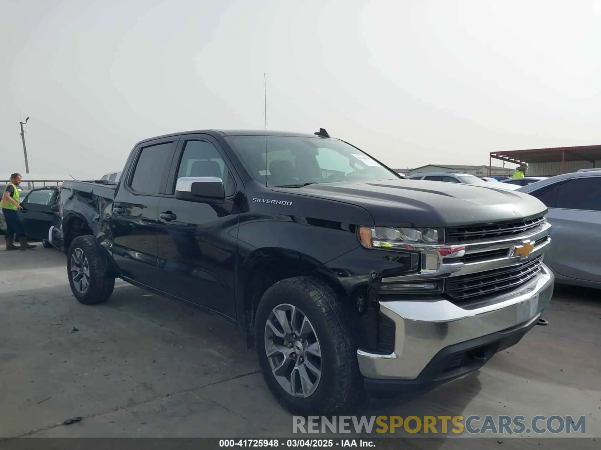 13 fotografías del automóvil dañado 3GCUYDEDXLG381787 CHEVROLET SILVERADO 1500 2020