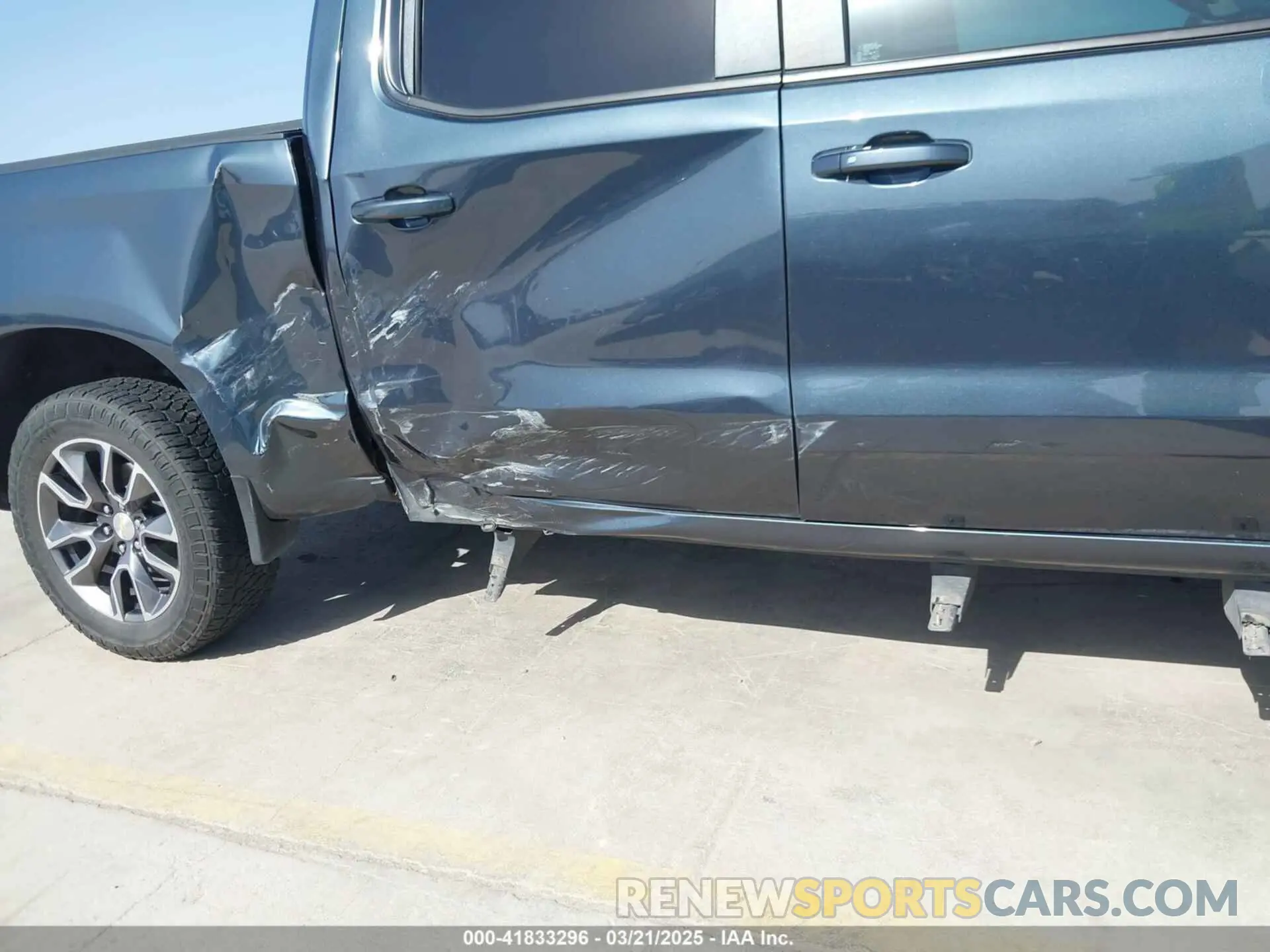 6 fotografías del automóvil dañado 3GCUYDET2LG239280 CHEVROLET SILVERADO 1500 2020