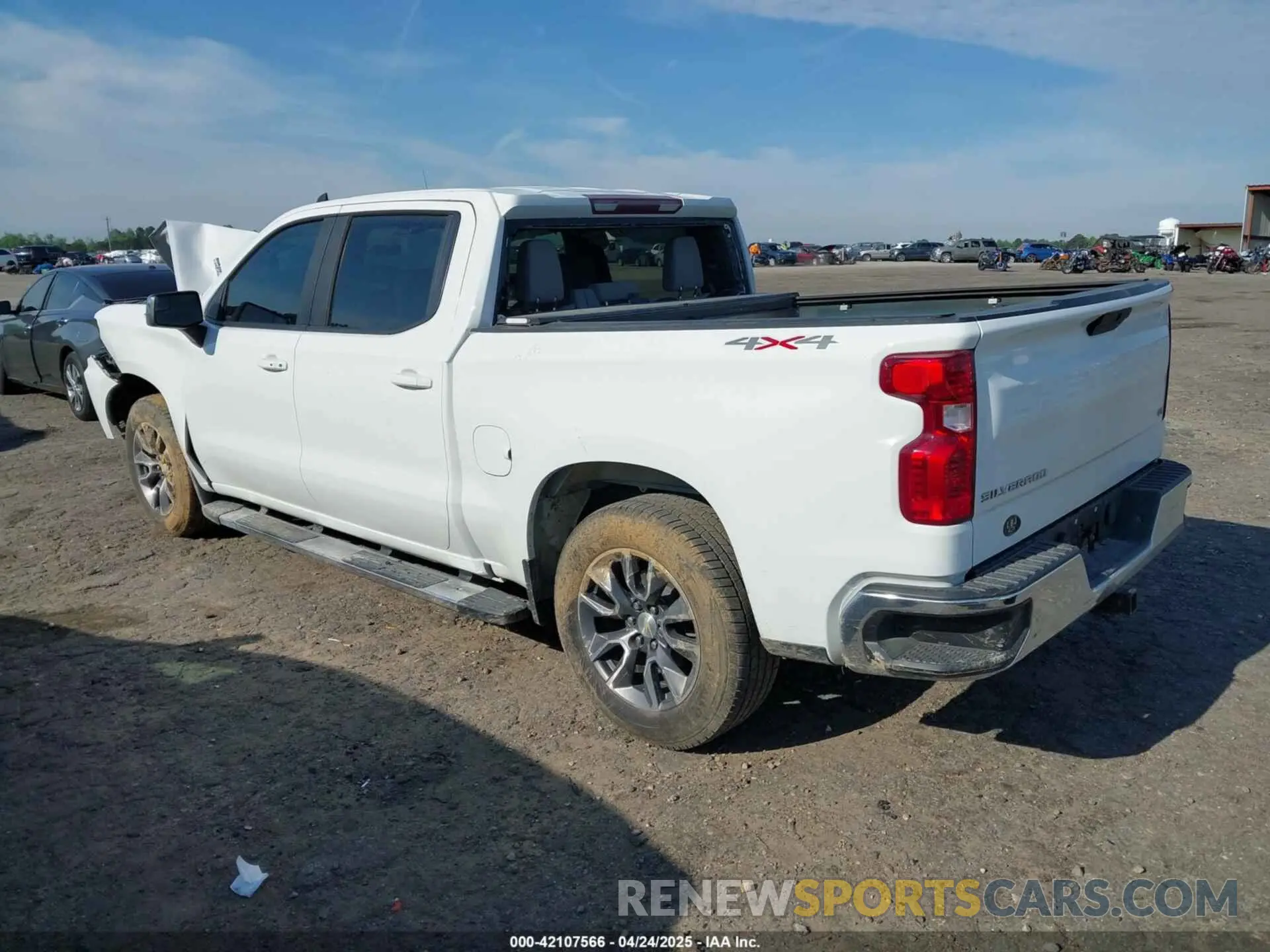 3 fotografías del automóvil dañado 3GCUYDET4LG203526 CHEVROLET SILVERADO 1500 2020