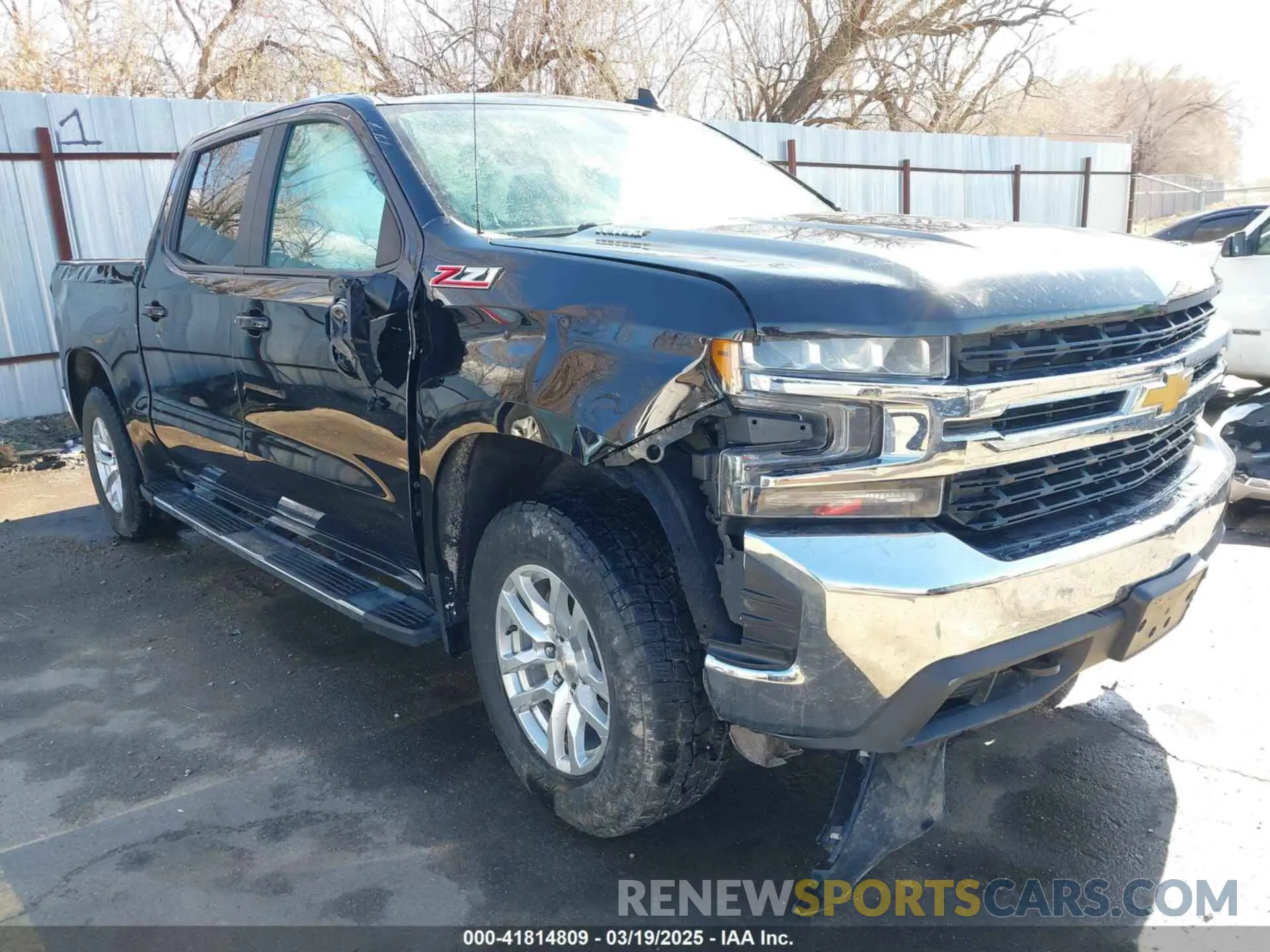 1 fotografías del automóvil dañado 3GCUYDETXLG298836 CHEVROLET SILVERADO 1500 2020
