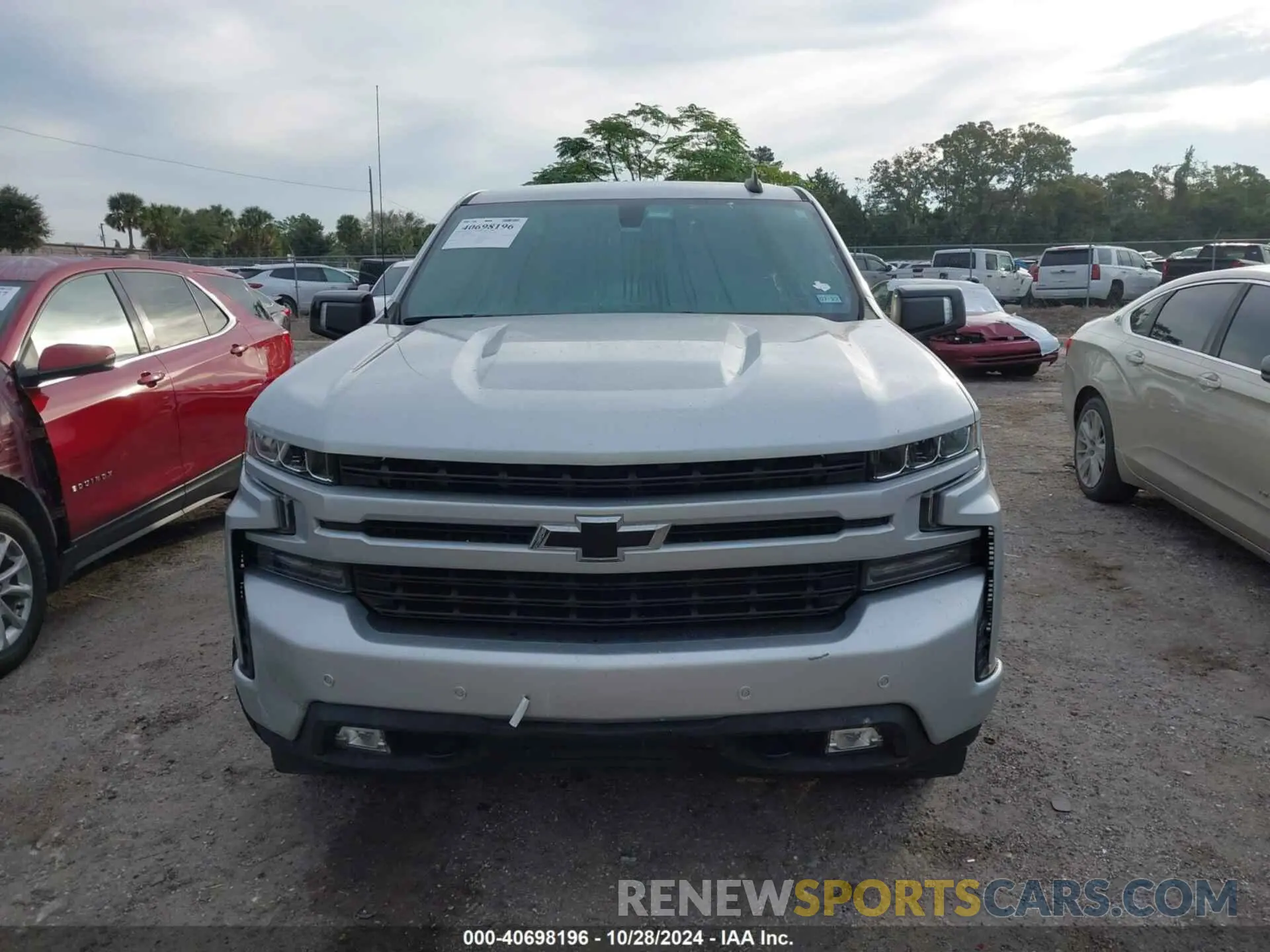 12 fotografías del automóvil dañado 3GCUYEED9LG398957 CHEVROLET SILVERADO 1500 2020