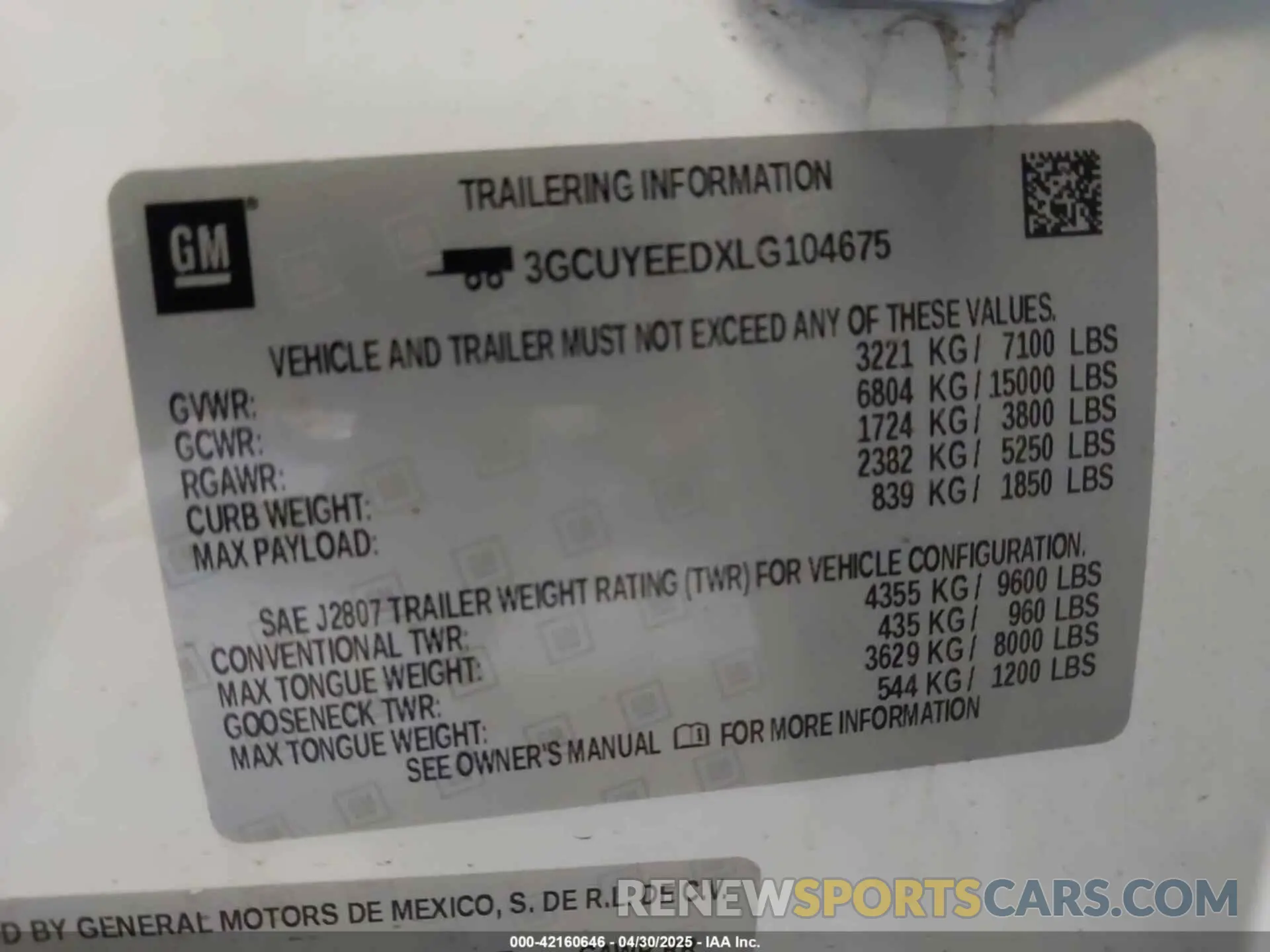 9 fotografías del automóvil dañado 3GCUYEEDXLG104675 CHEVROLET SILVERADO 1500 2020