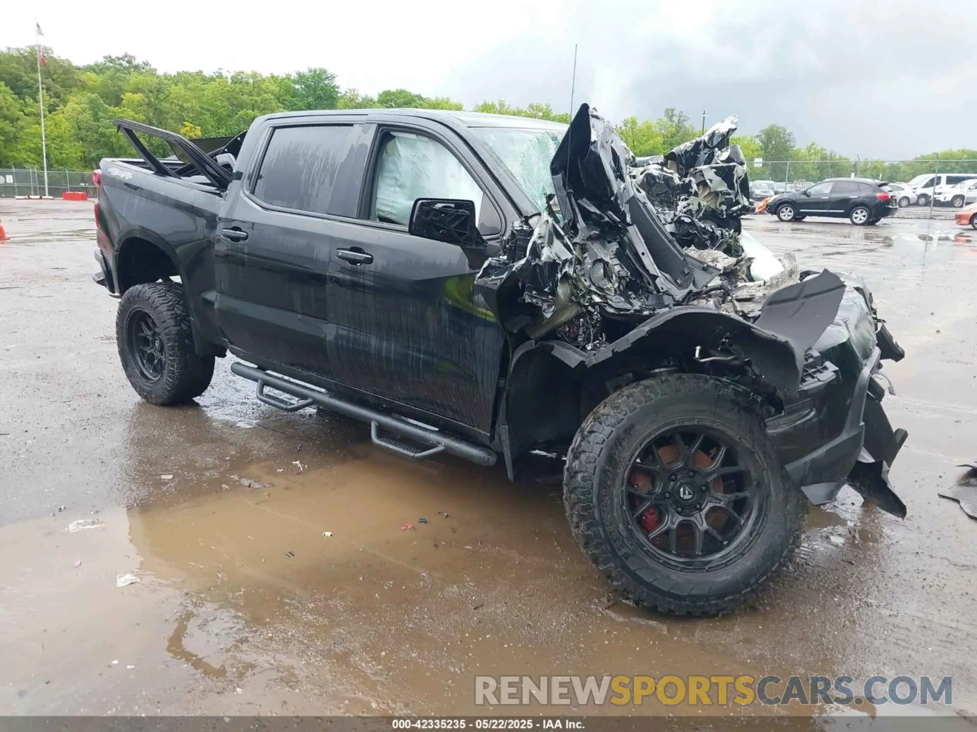 1 fotografías del automóvil dañado 3GCUYEEDXLG409643 CHEVROLET SILVERADO 1500 2020