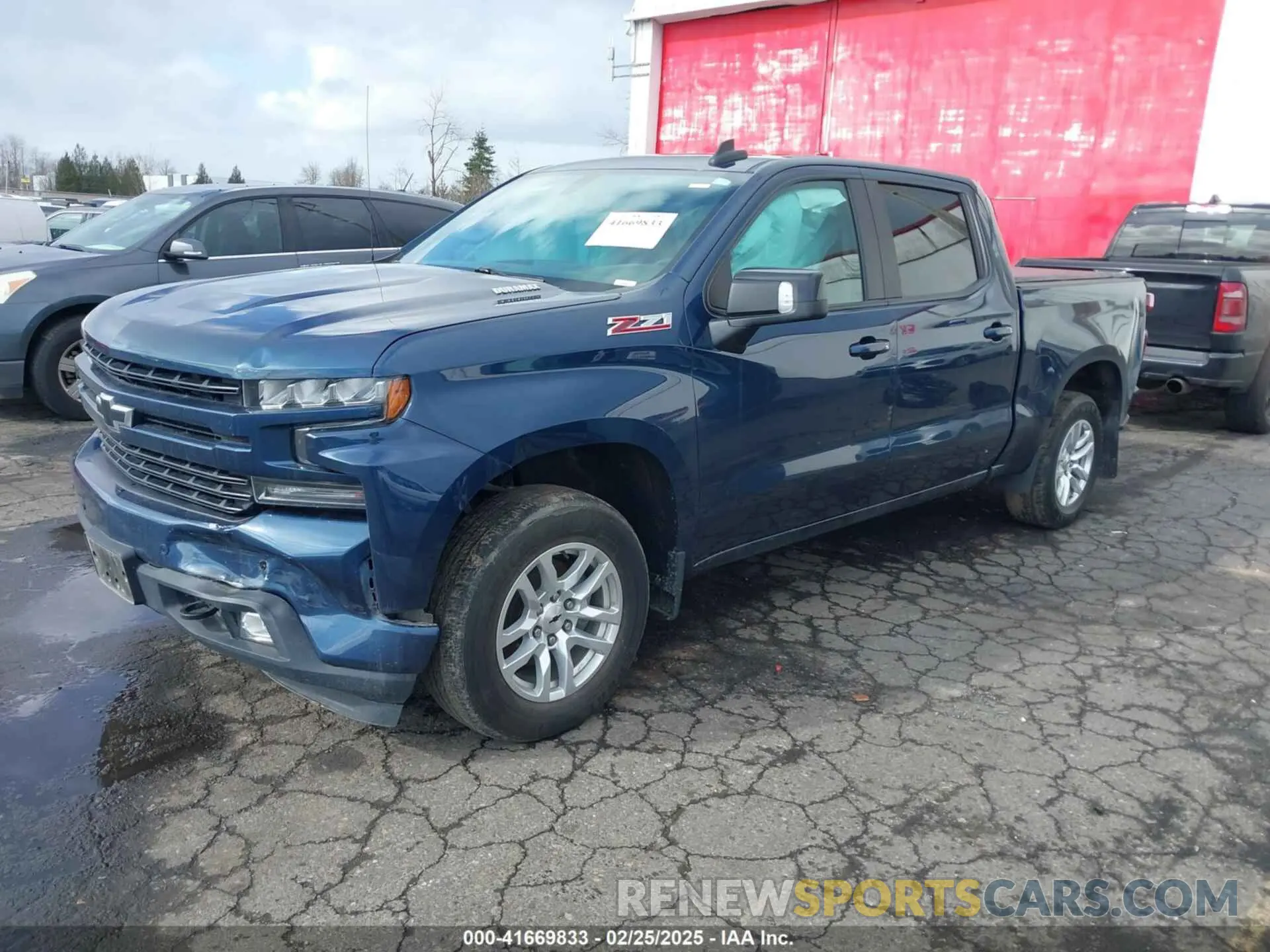 2 fotografías del automóvil dañado 3GCUYEET9LG451809 CHEVROLET SILVERADO 1500 2020