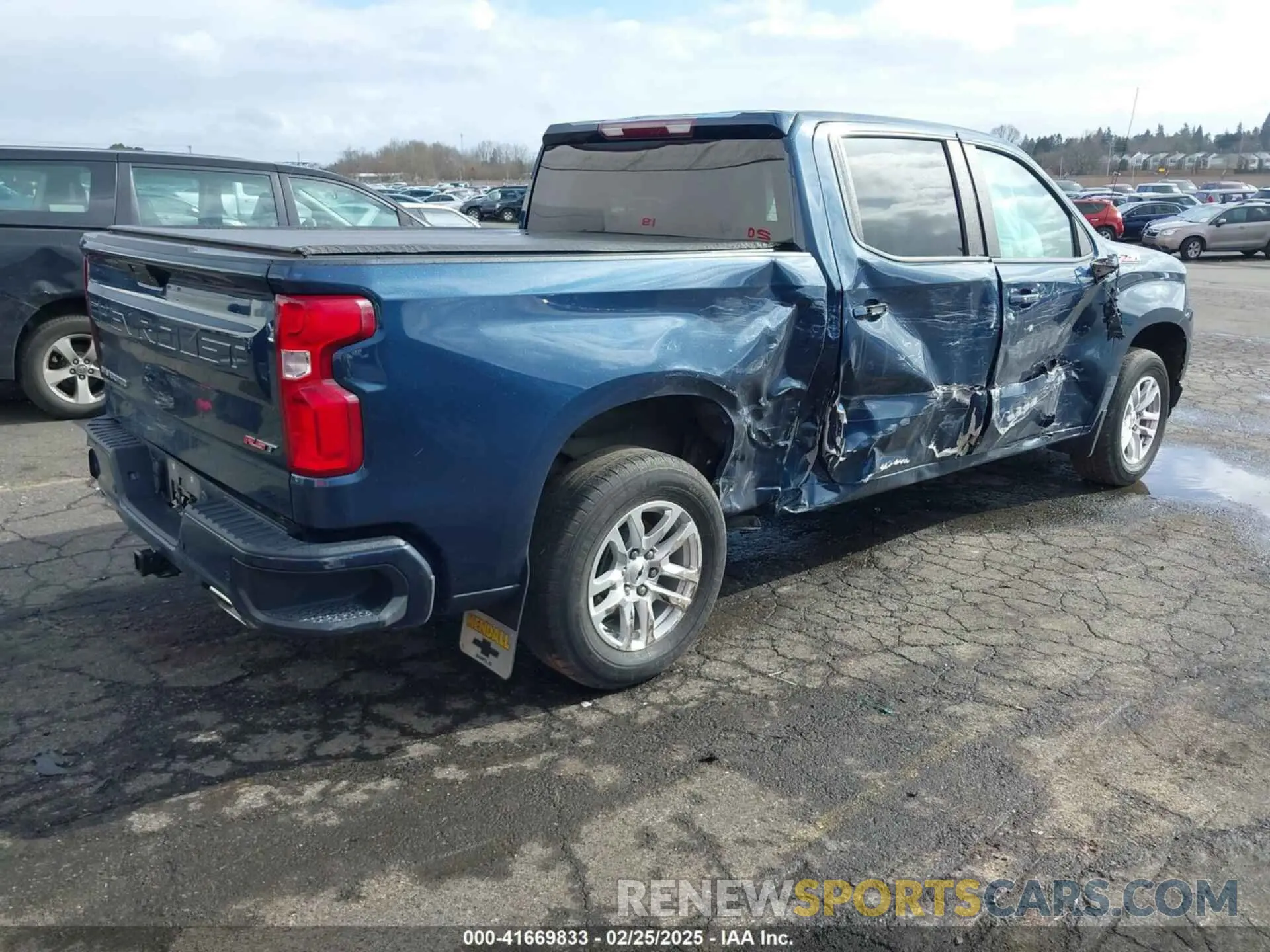4 fotografías del automóvil dañado 3GCUYEET9LG451809 CHEVROLET SILVERADO 1500 2020