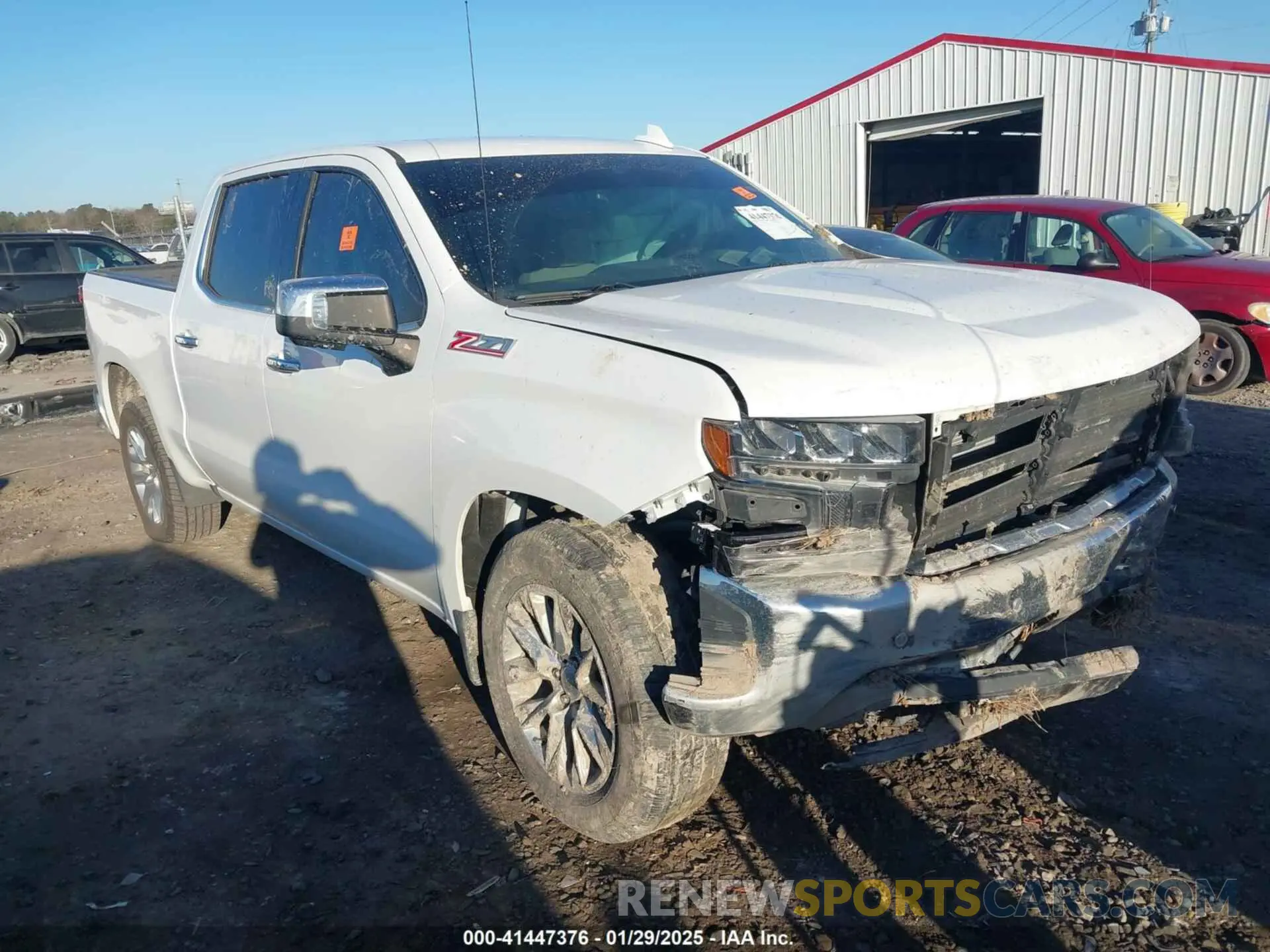 1 fotografías del automóvil dañado 3GCUYGED3LG169721 CHEVROLET SILVERADO 1500 2020