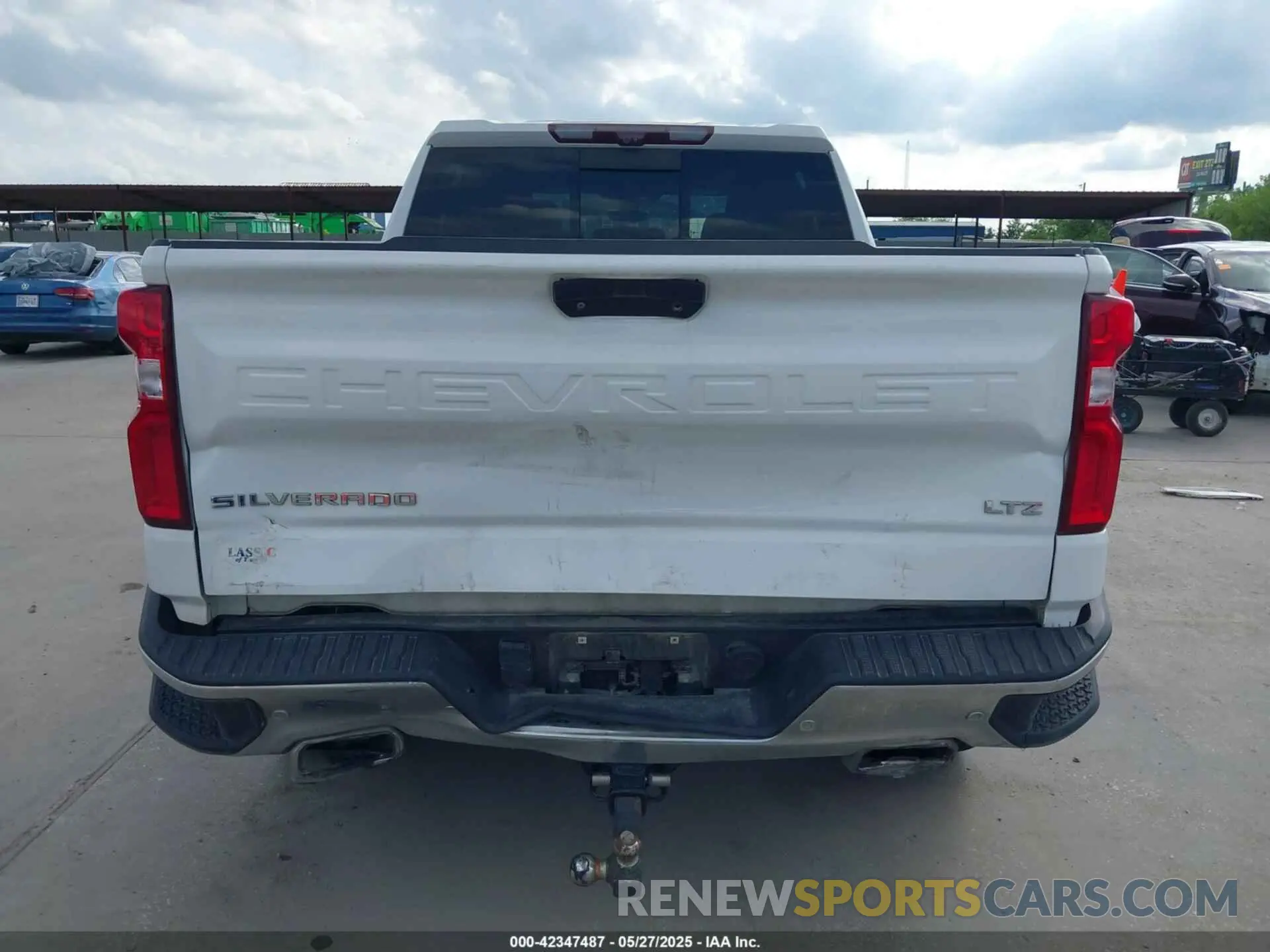 17 fotografías del automóvil dañado 3GCUYGED6LG210987 CHEVROLET SILVERADO 1500 2020