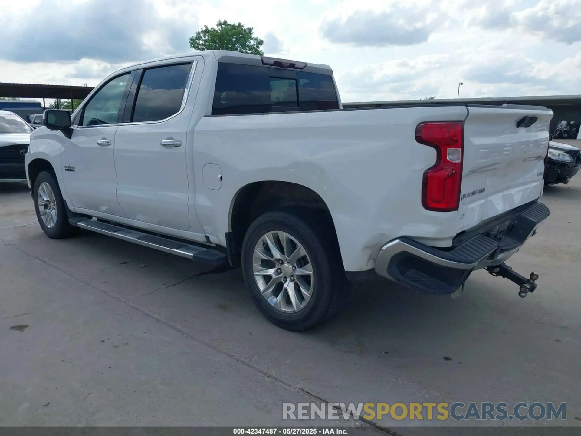 3 fotografías del automóvil dañado 3GCUYGED6LG210987 CHEVROLET SILVERADO 1500 2020