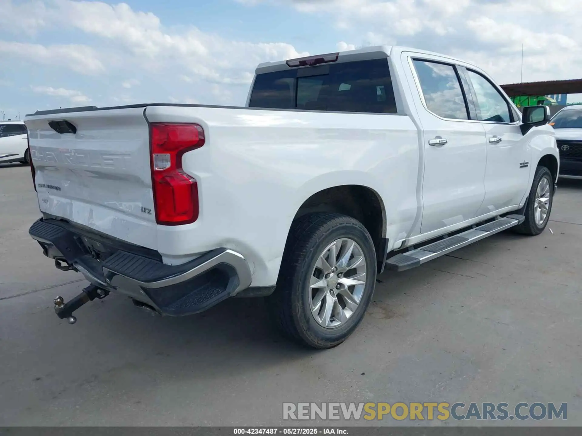 4 fotografías del automóvil dañado 3GCUYGED6LG210987 CHEVROLET SILVERADO 1500 2020