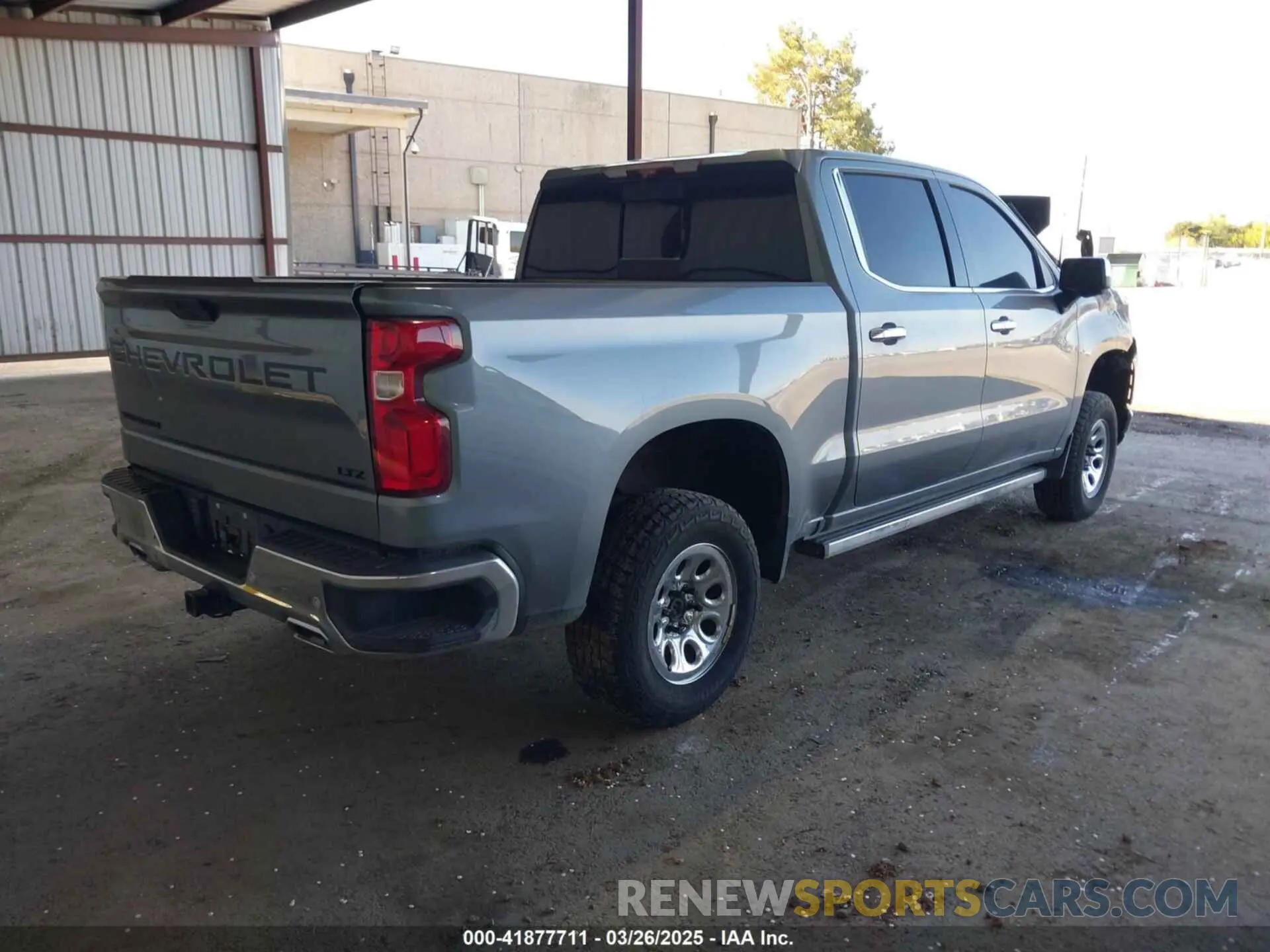 4 fotografías del automóvil dañado 3GCUYGET5LG439703 CHEVROLET SILVERADO 1500 2020