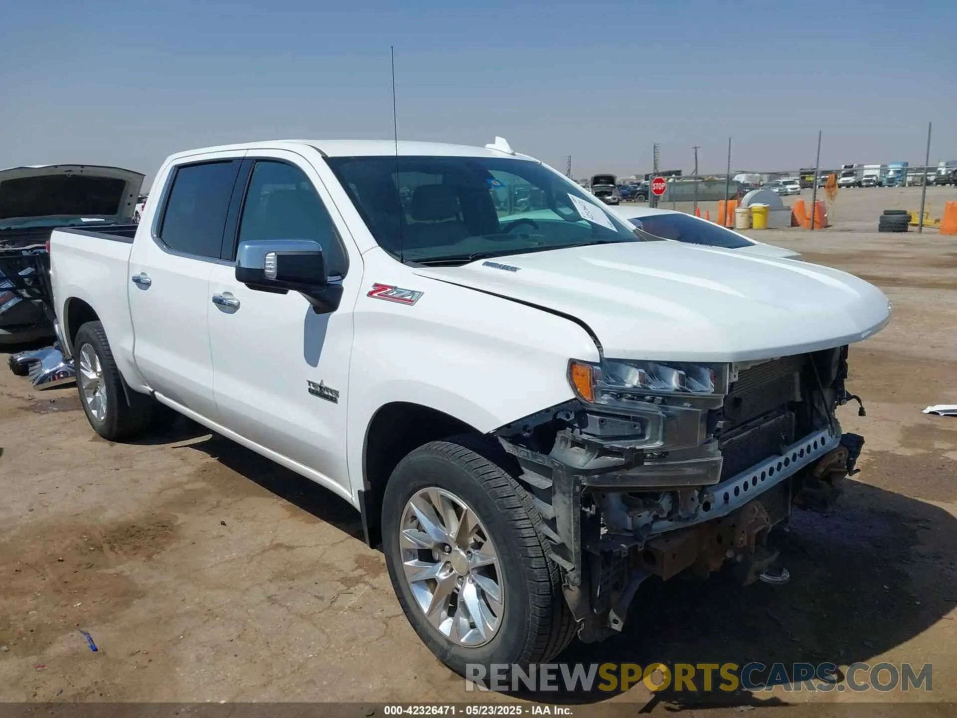 1 fotografías del automóvil dañado 3GCUYGET7LG386230 CHEVROLET SILVERADO 1500 2020