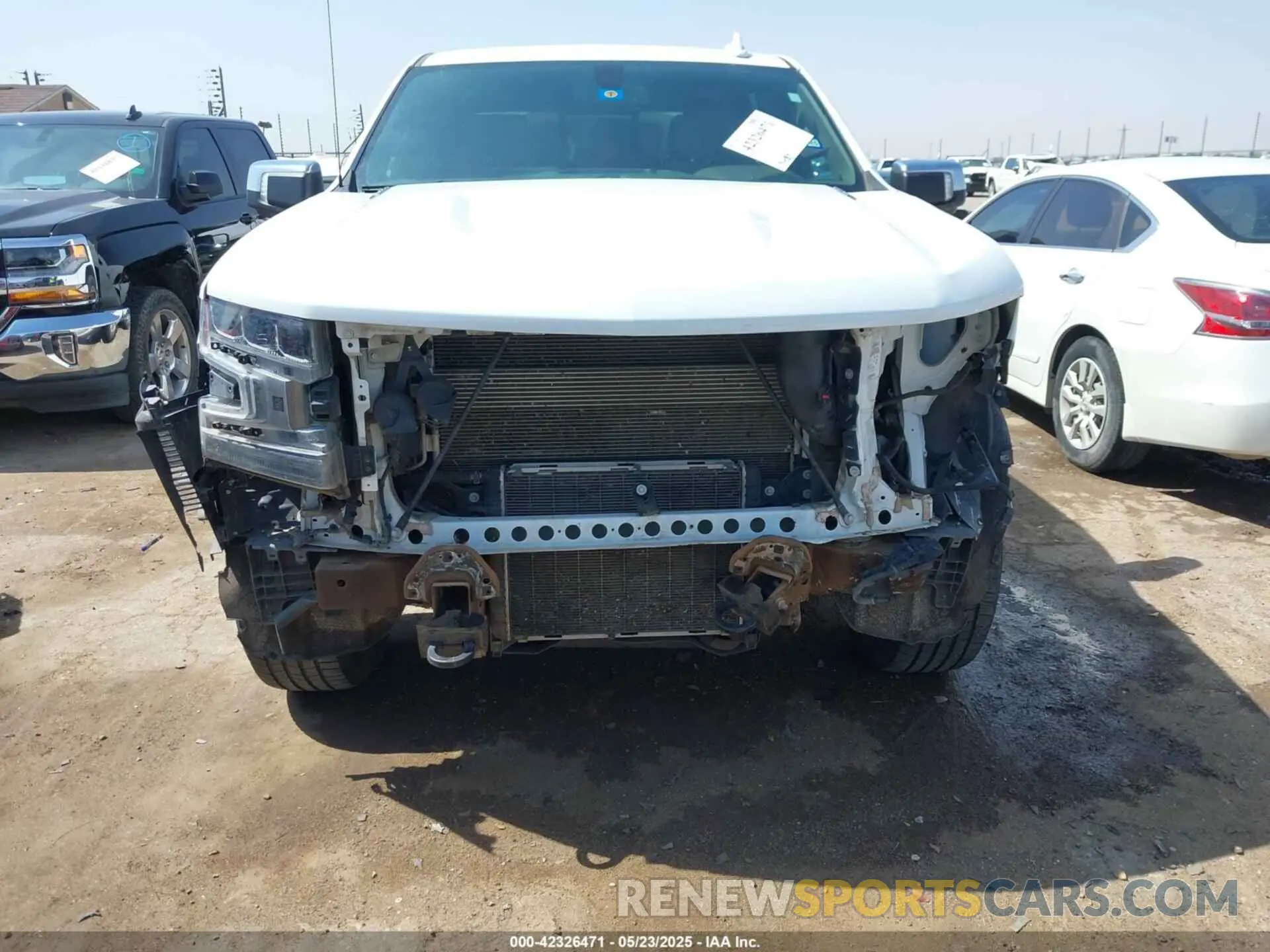 6 fotografías del automóvil dañado 3GCUYGET7LG386230 CHEVROLET SILVERADO 1500 2020