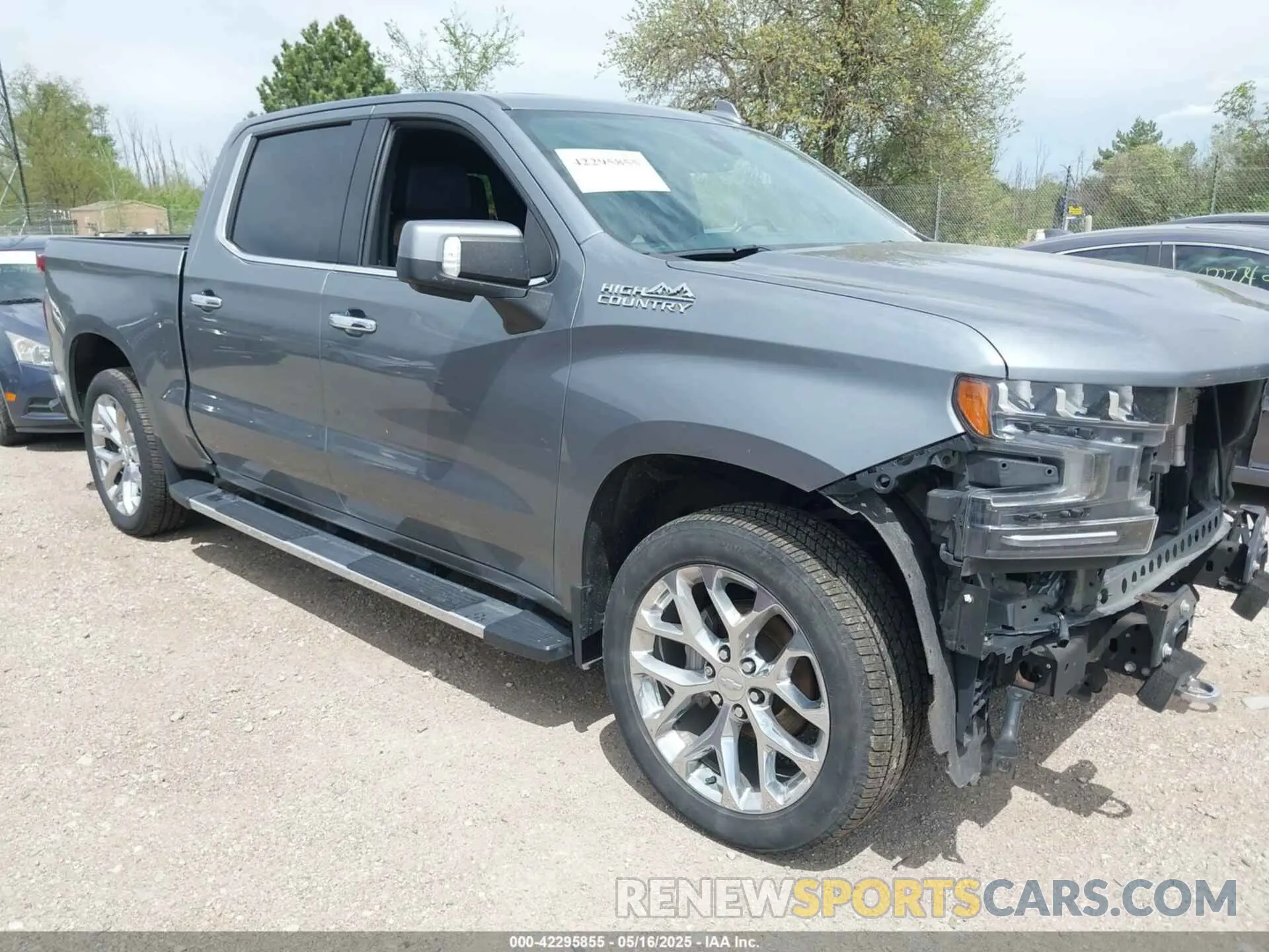 1 fotografías del automóvil dañado 3GCUYHED8LG110816 CHEVROLET SILVERADO 1500 2020