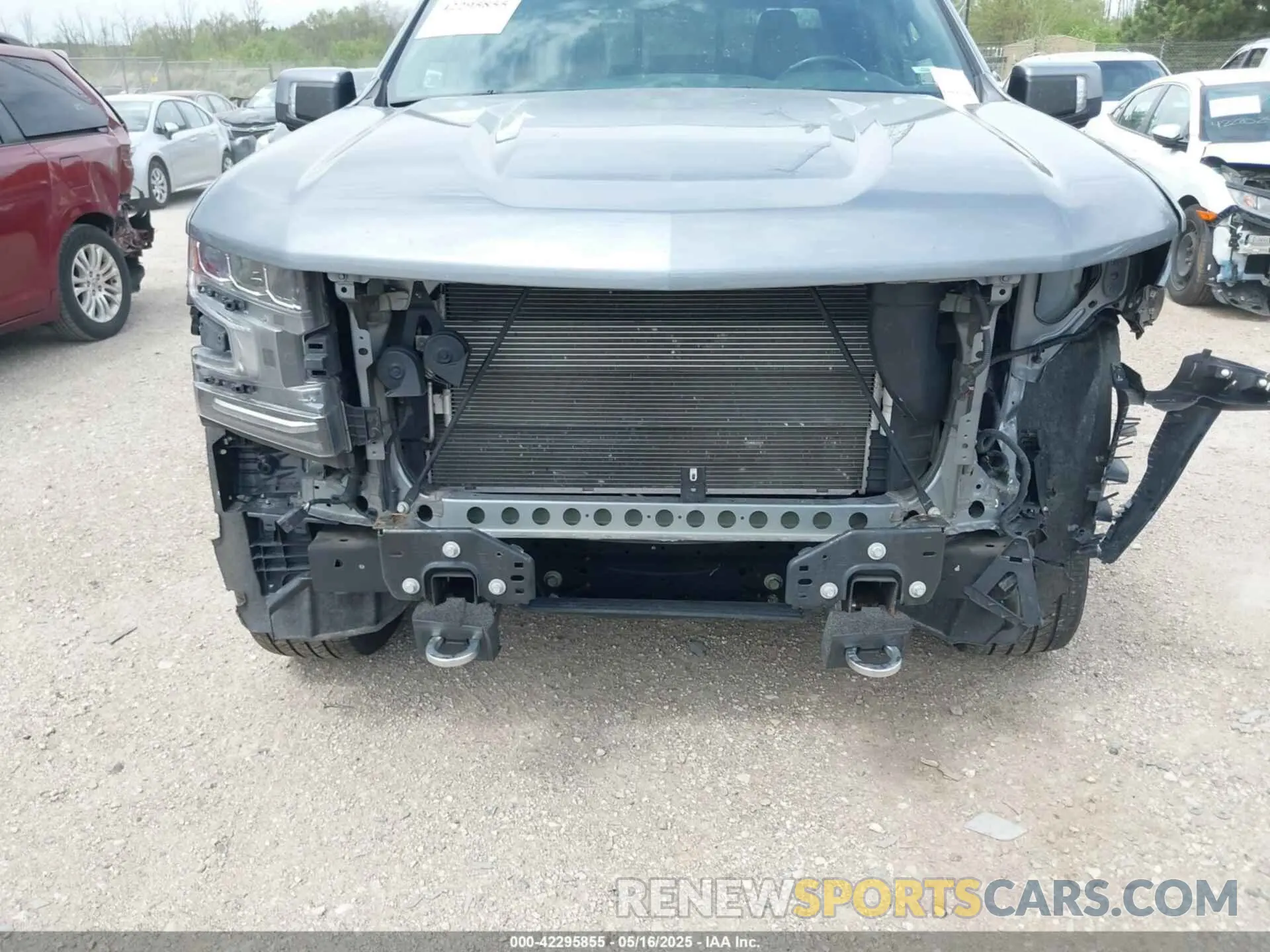 6 fotografías del automóvil dañado 3GCUYHED8LG110816 CHEVROLET SILVERADO 1500 2020