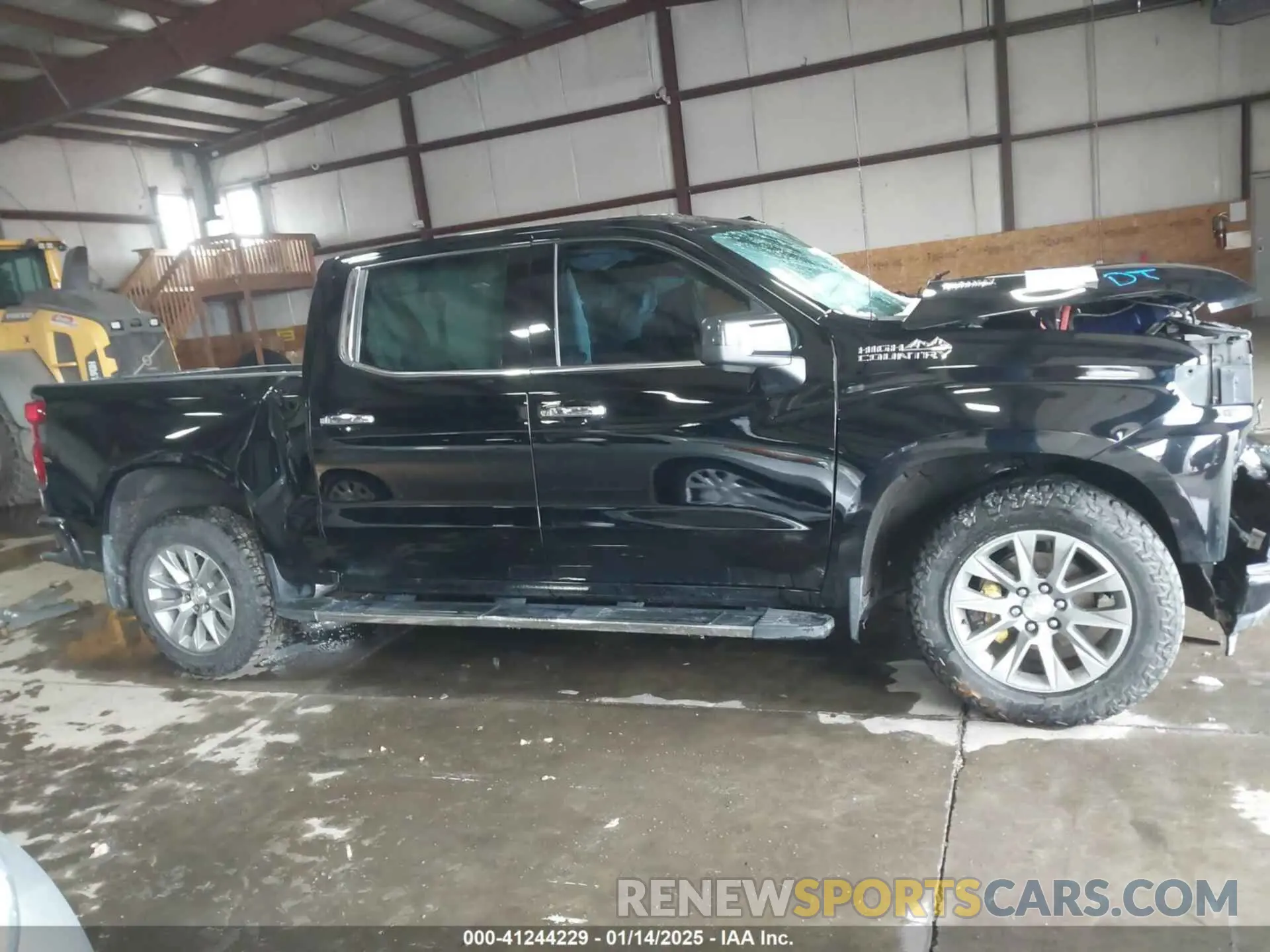 13 fotografías del automóvil dañado 3GCUYHET1LG414352 CHEVROLET SILVERADO 1500 2020