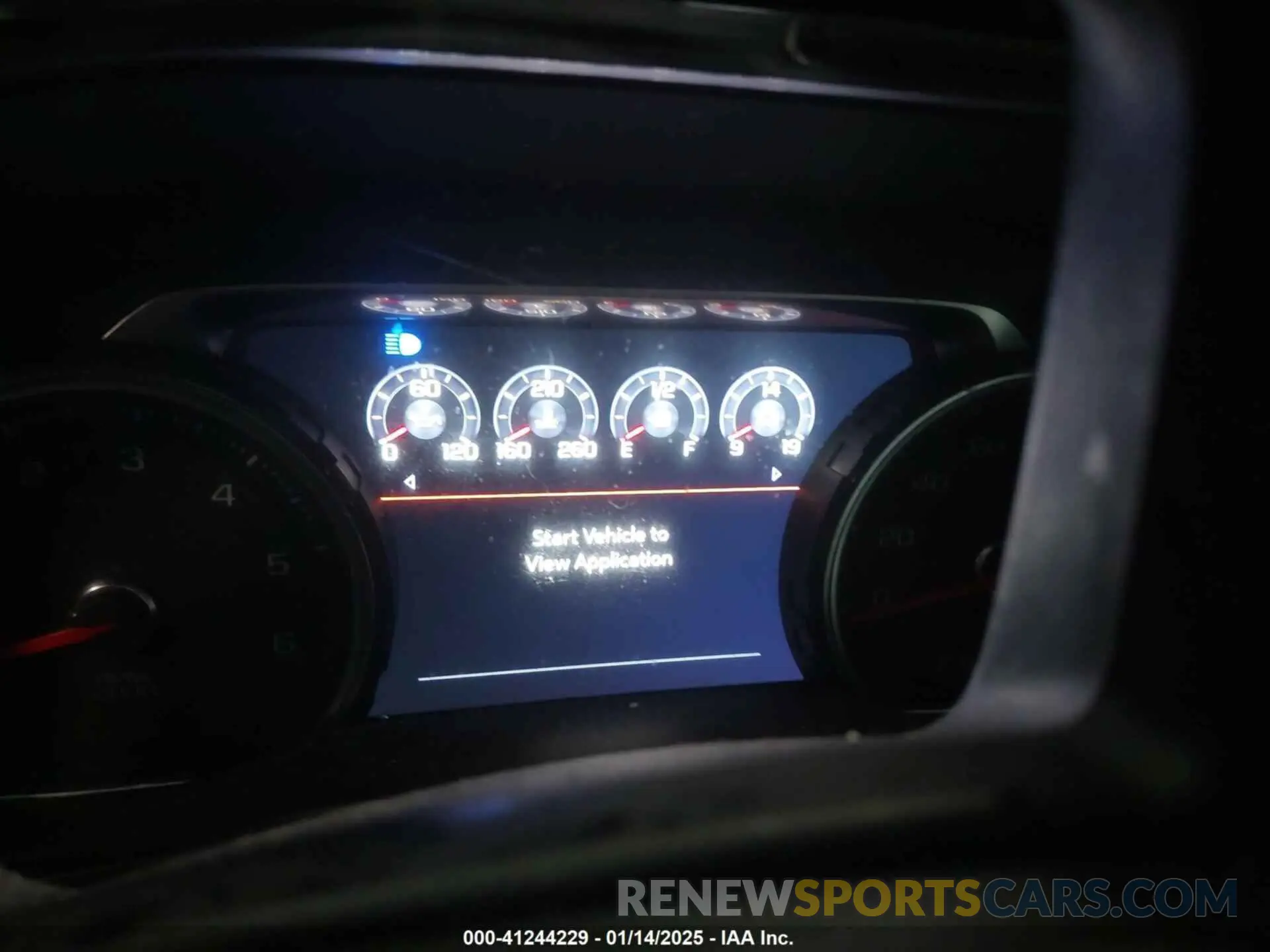 7 fotografías del automóvil dañado 3GCUYHET1LG414352 CHEVROLET SILVERADO 1500 2020