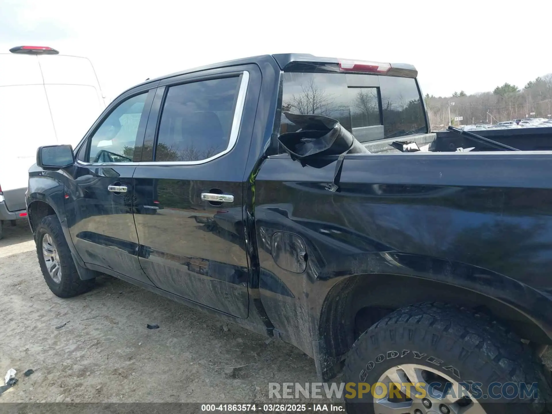 14 fotografías del automóvil dañado 3GCUYHET7LG397489 CHEVROLET SILVERADO 1500 2020