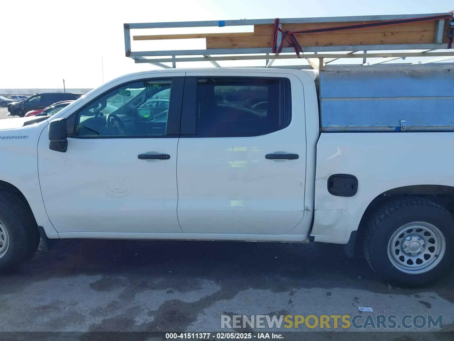 13 fotografías del automóvil dañado 1GCPWAEF3MZ246915 CHEVROLET SILVERADO 1500 2021