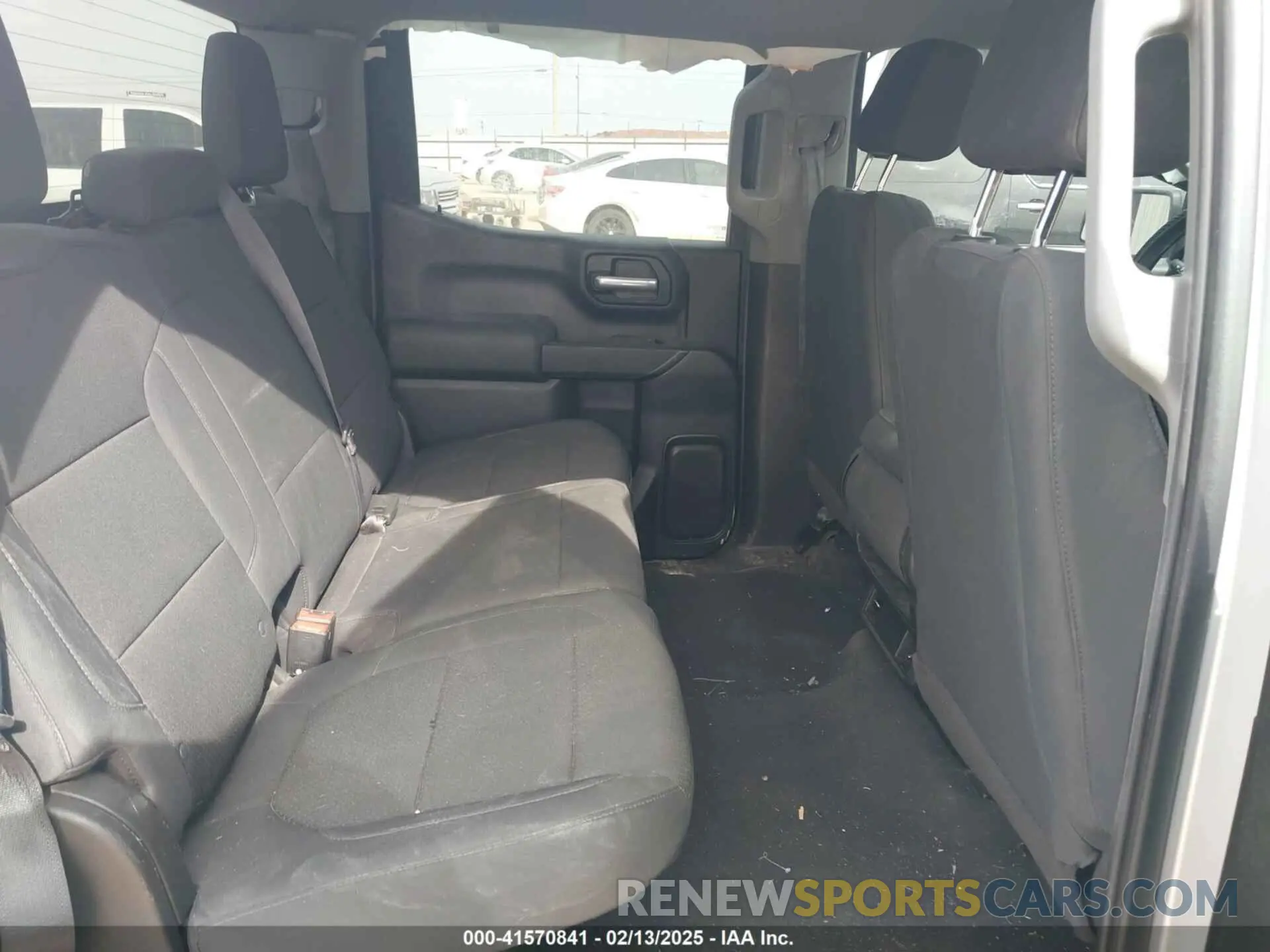 8 fotografías del automóvil dañado 1GCPWBEH2MZ133349 CHEVROLET SILVERADO 1500 2021