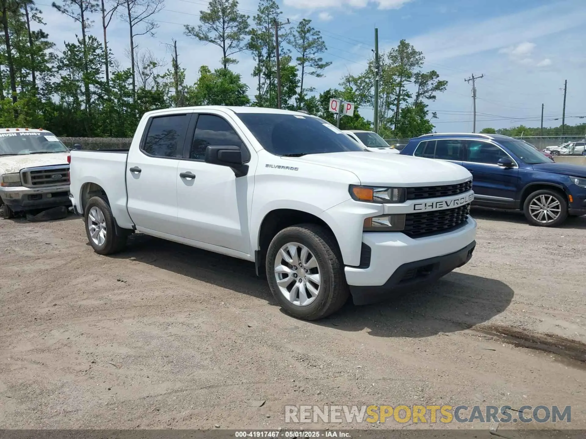 1 fotografías del automóvil dañado 1GCPWBEH5MZ170766 CHEVROLET SILVERADO 1500 2021
