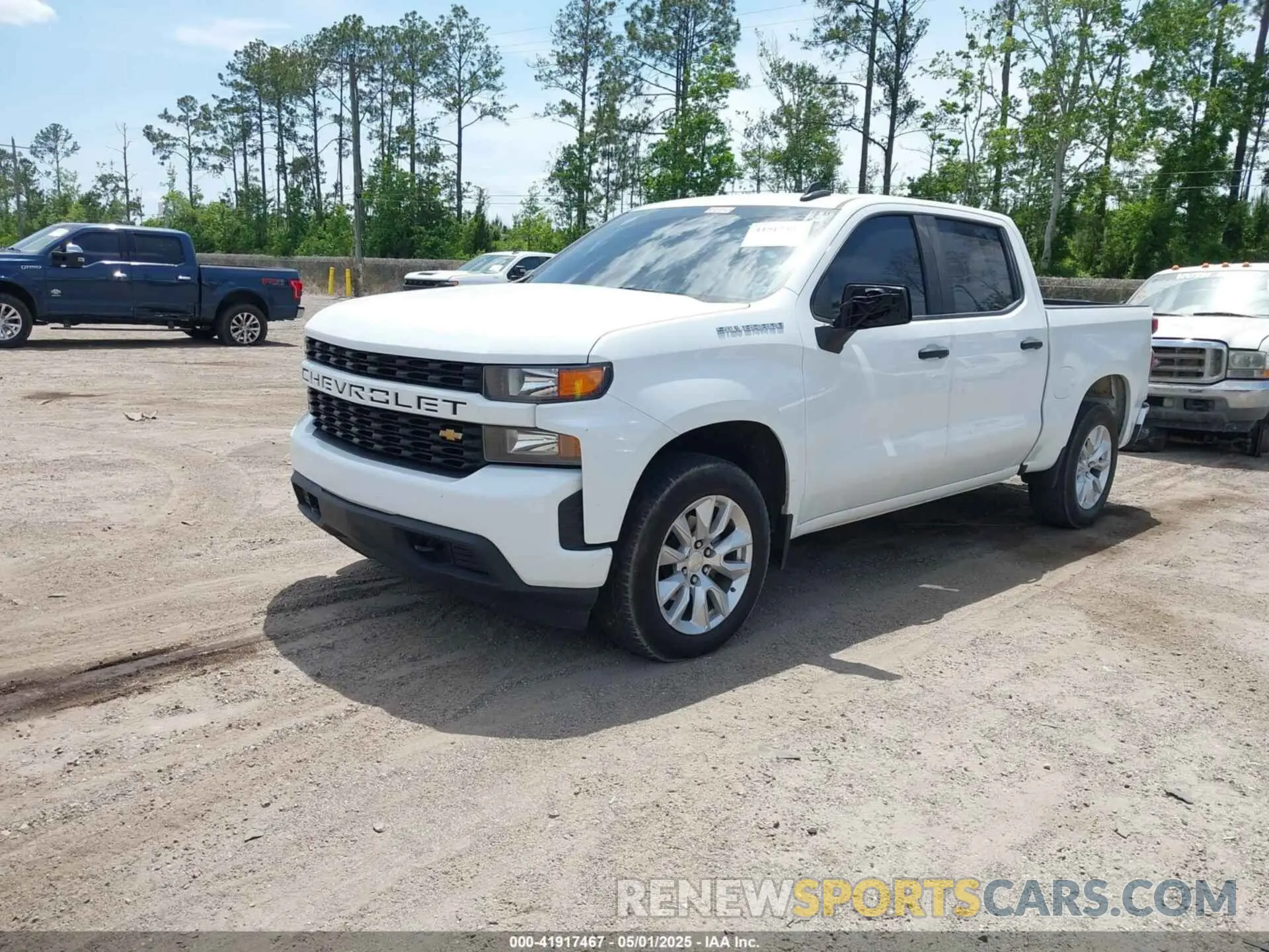 2 fotografías del automóvil dañado 1GCPWBEH5MZ170766 CHEVROLET SILVERADO 1500 2021
