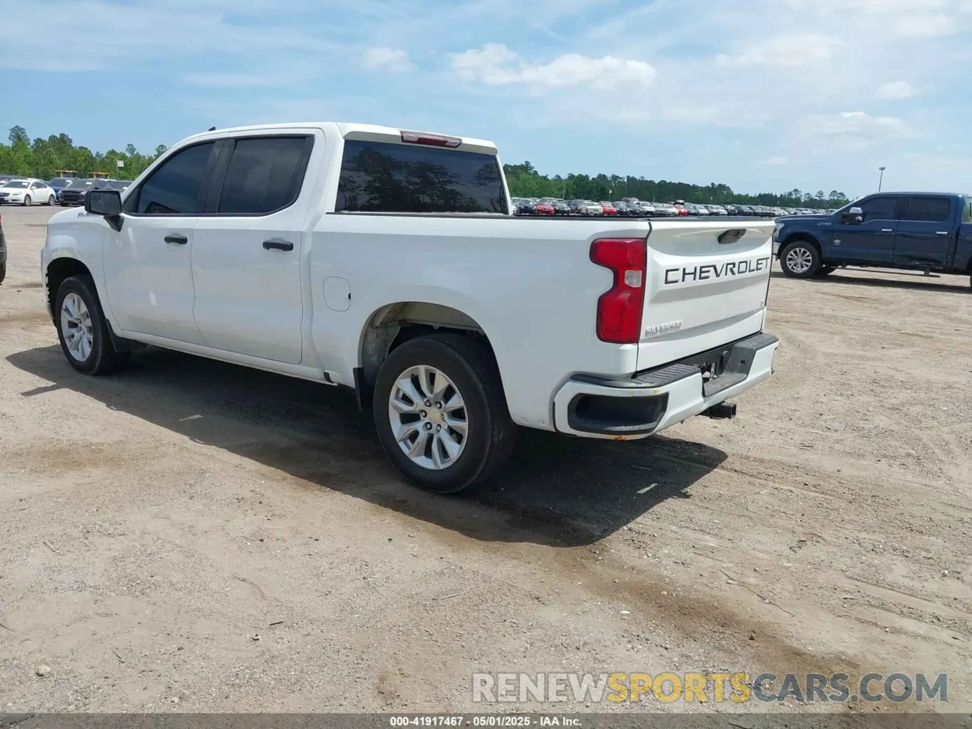 3 fotografías del automóvil dañado 1GCPWBEH5MZ170766 CHEVROLET SILVERADO 1500 2021