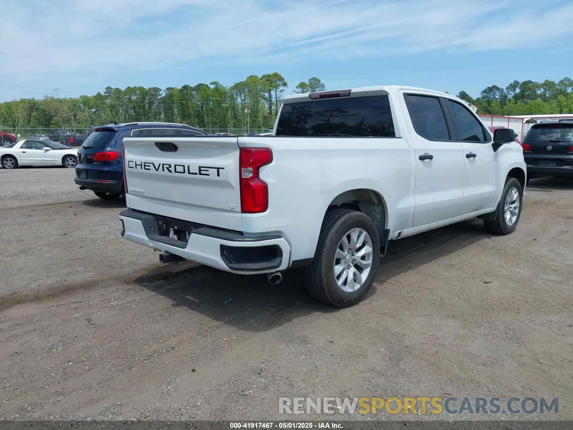 4 fotografías del automóvil dañado 1GCPWBEH5MZ170766 CHEVROLET SILVERADO 1500 2021