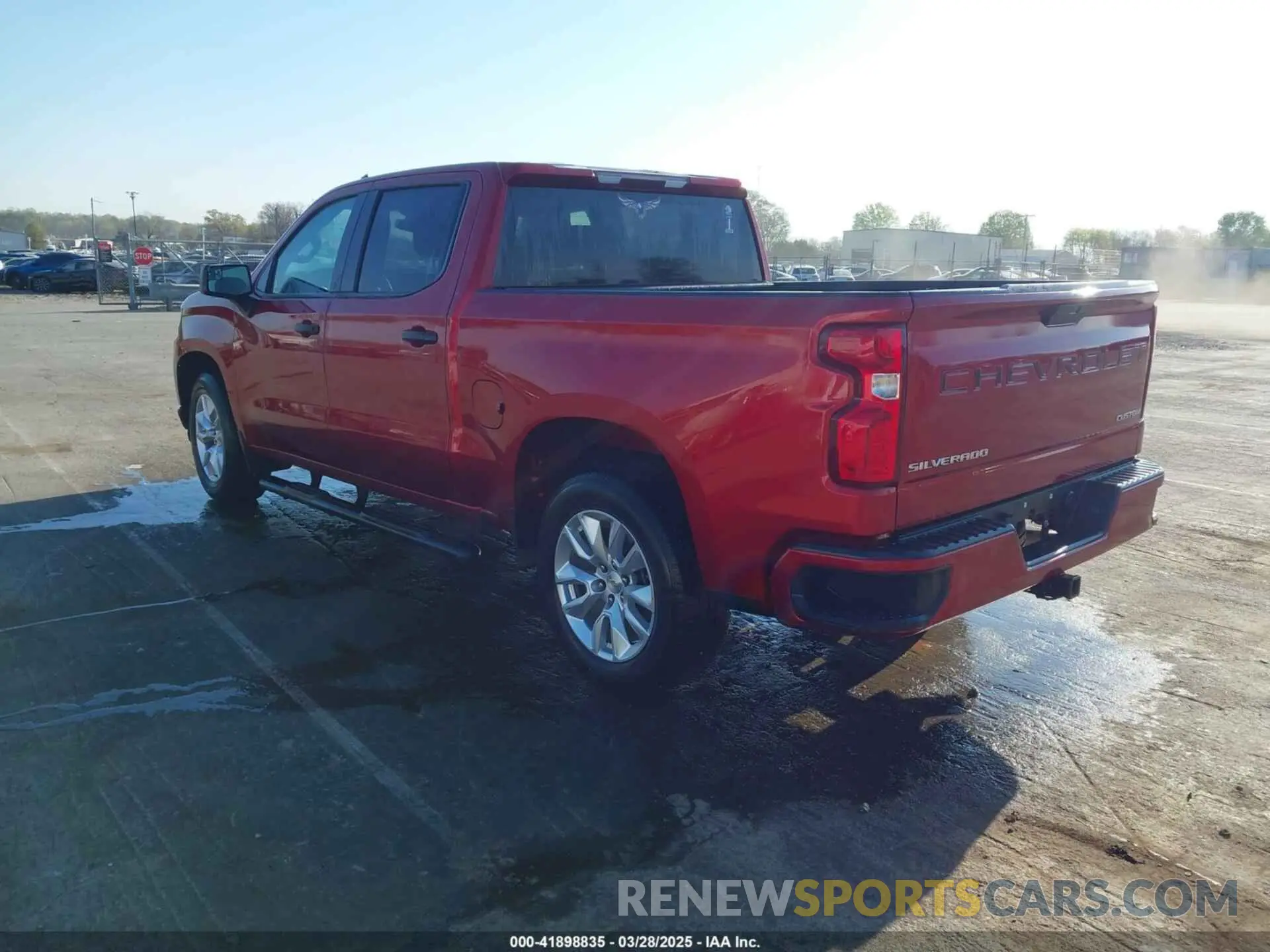 3 fotografías del automóvil dañado 1GCPWBEK3MZ228496 CHEVROLET SILVERADO 1500 2021